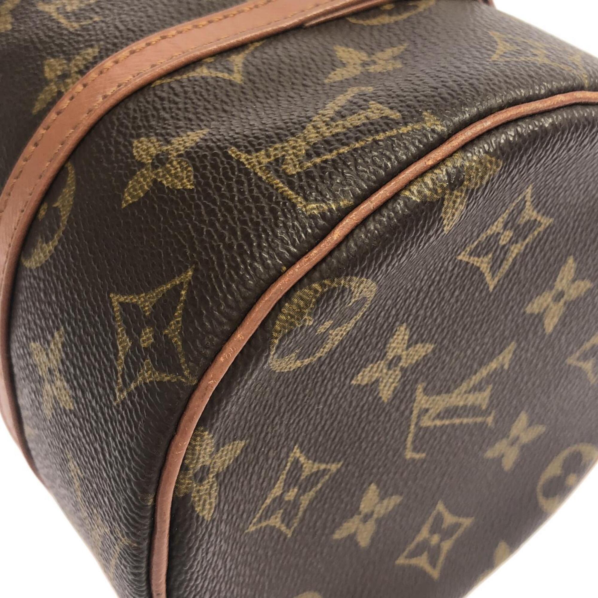 Louis Vuitton Marron Coated Canvas Handbag (Pre-Owned)