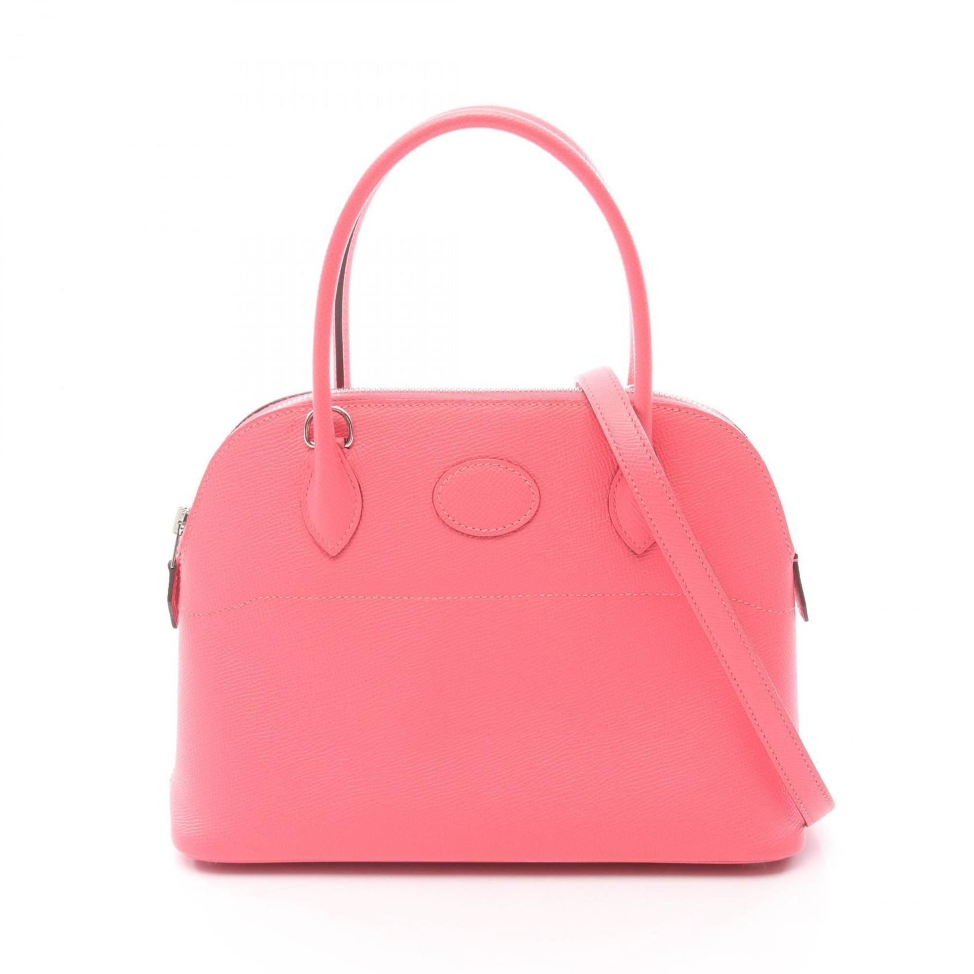 Hermes Pink Leather Epsom Leather Handbag (Pre-Owned)