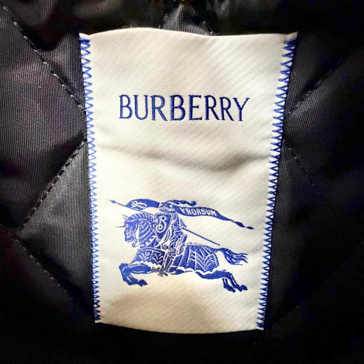 Burberry Black Nylon Leather Crossbody Bag Shoulder Bag (Pre-Owned)