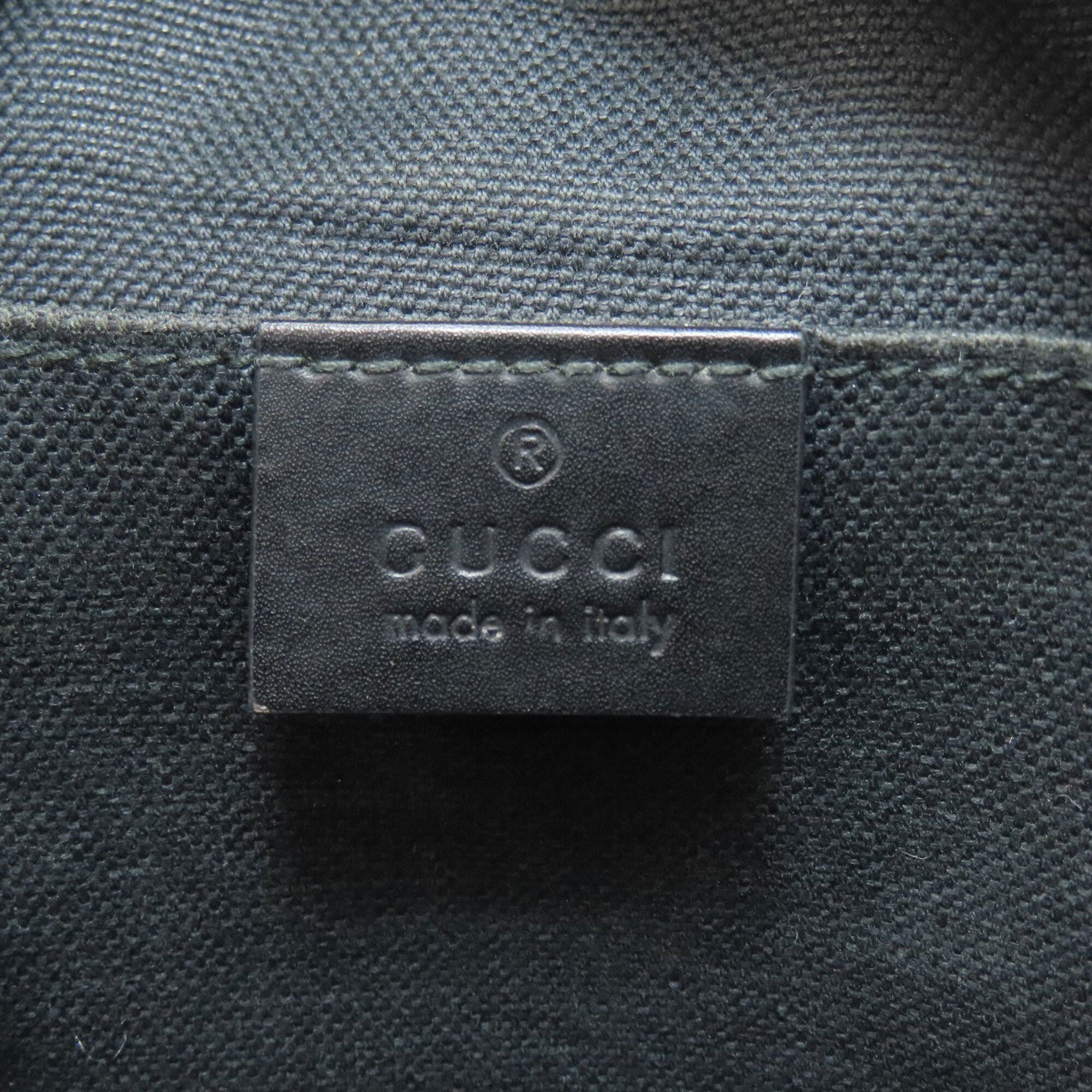 Gucci Black Pvc Shoulder Bag (Pre-Owned)