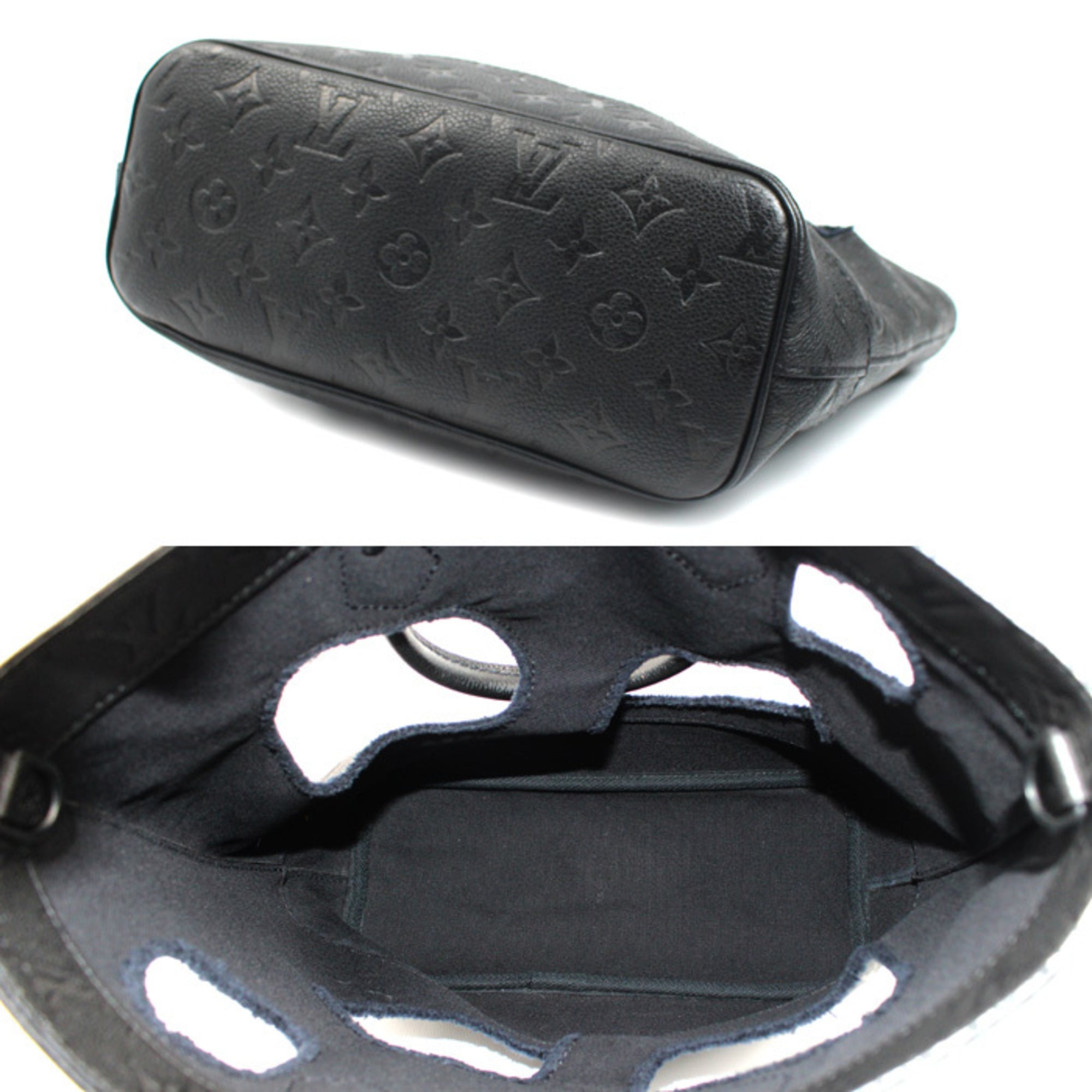 Louis Vuitton Black Monogram Empreinte Shoulder Bag (Pre-Owned)