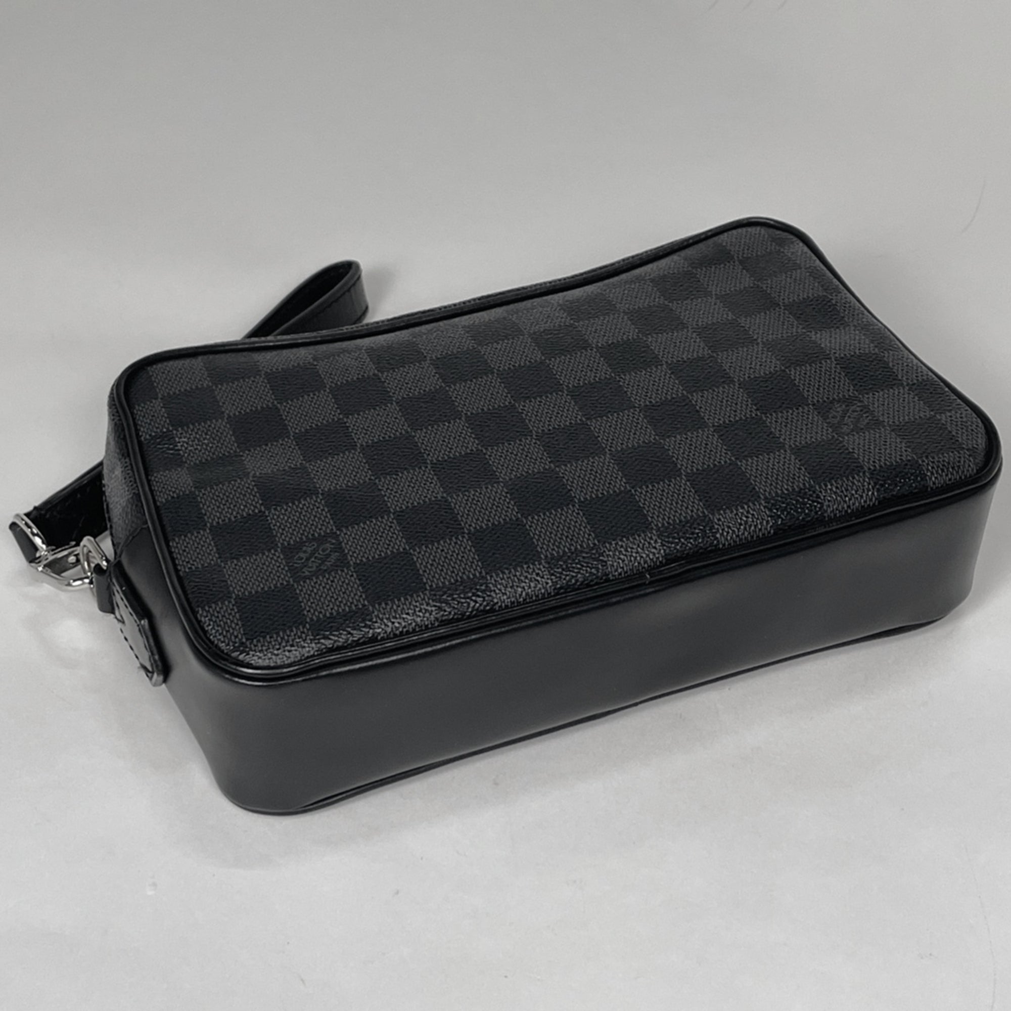 Louis Vuitton Damier Graphite Black Noir Damier Graphite Pochette (Pre-Owned)