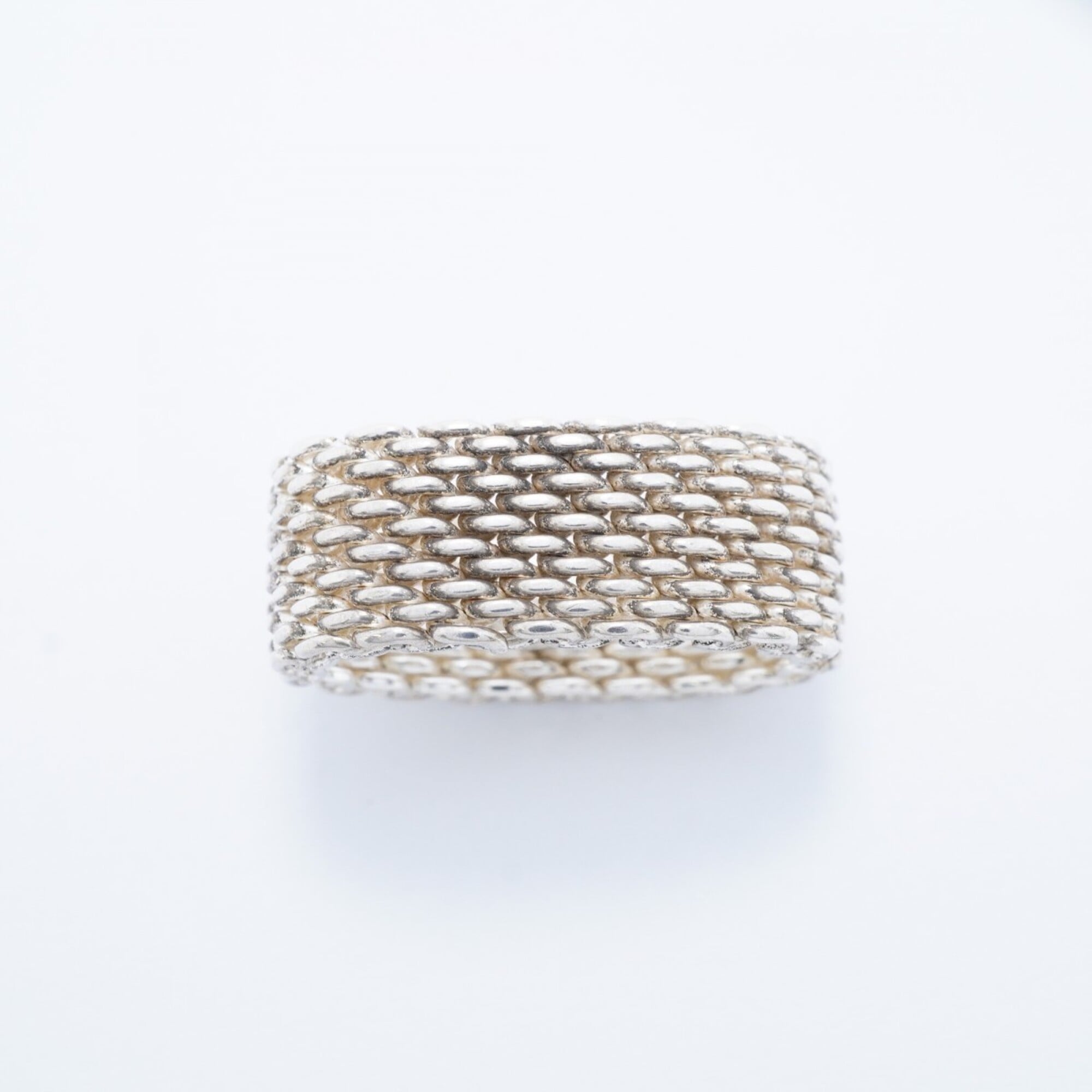 Tiffany Silver 925 Band Ring (Pre-Owned)