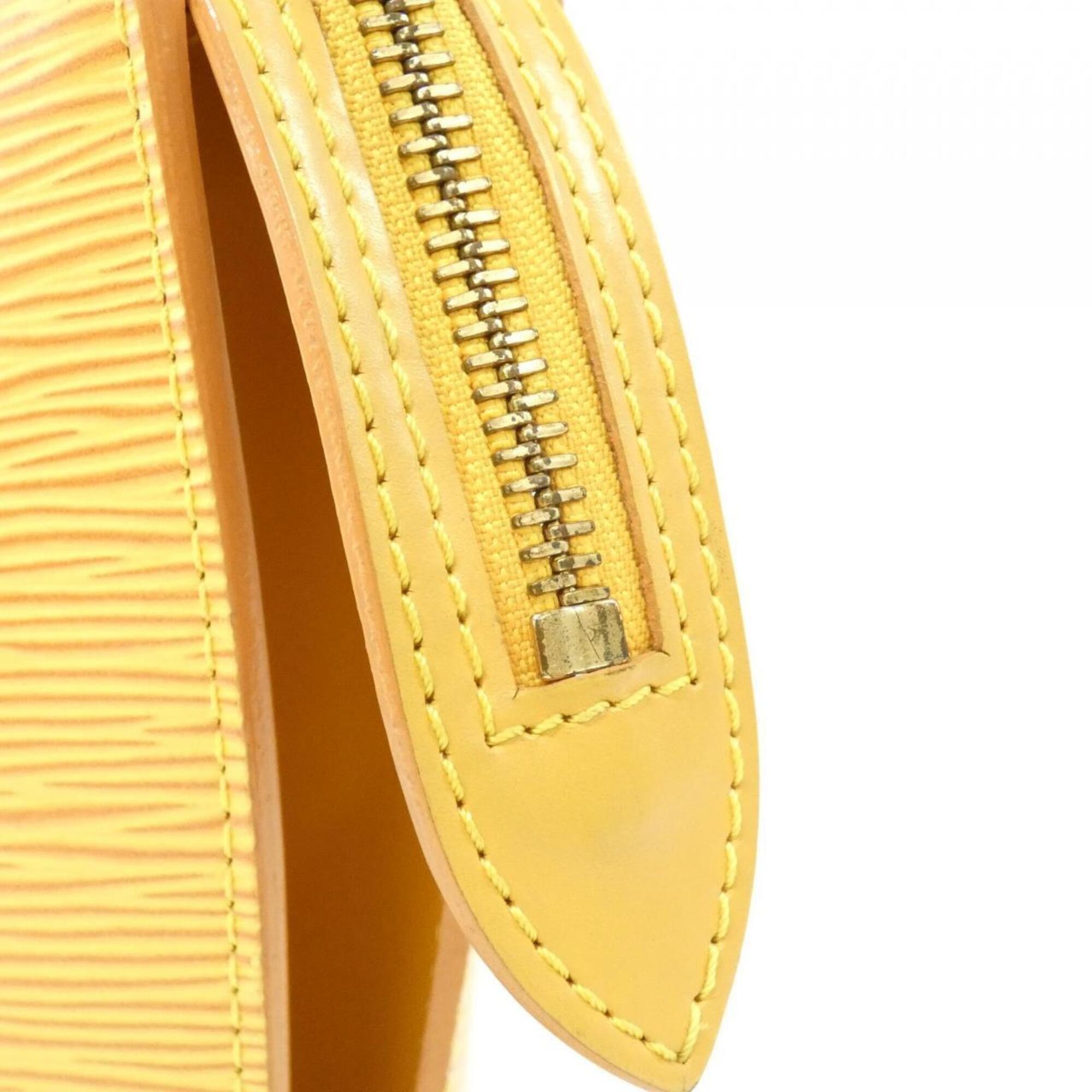 Louis Vuitton Yellow Leather Shoulder Bag (Pre-Owned)