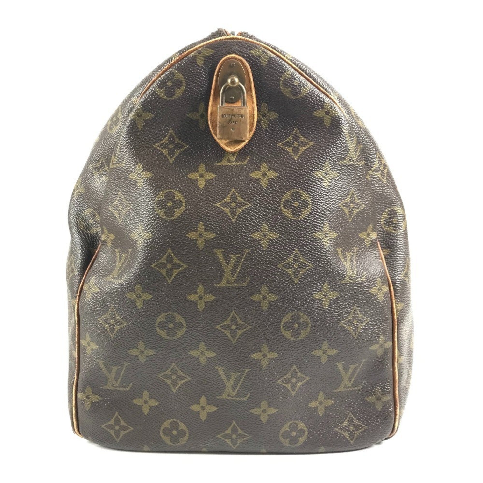 Louis Vuitton Brown Monogram Canvas Boston Bag Handbag (Pre-Owned)