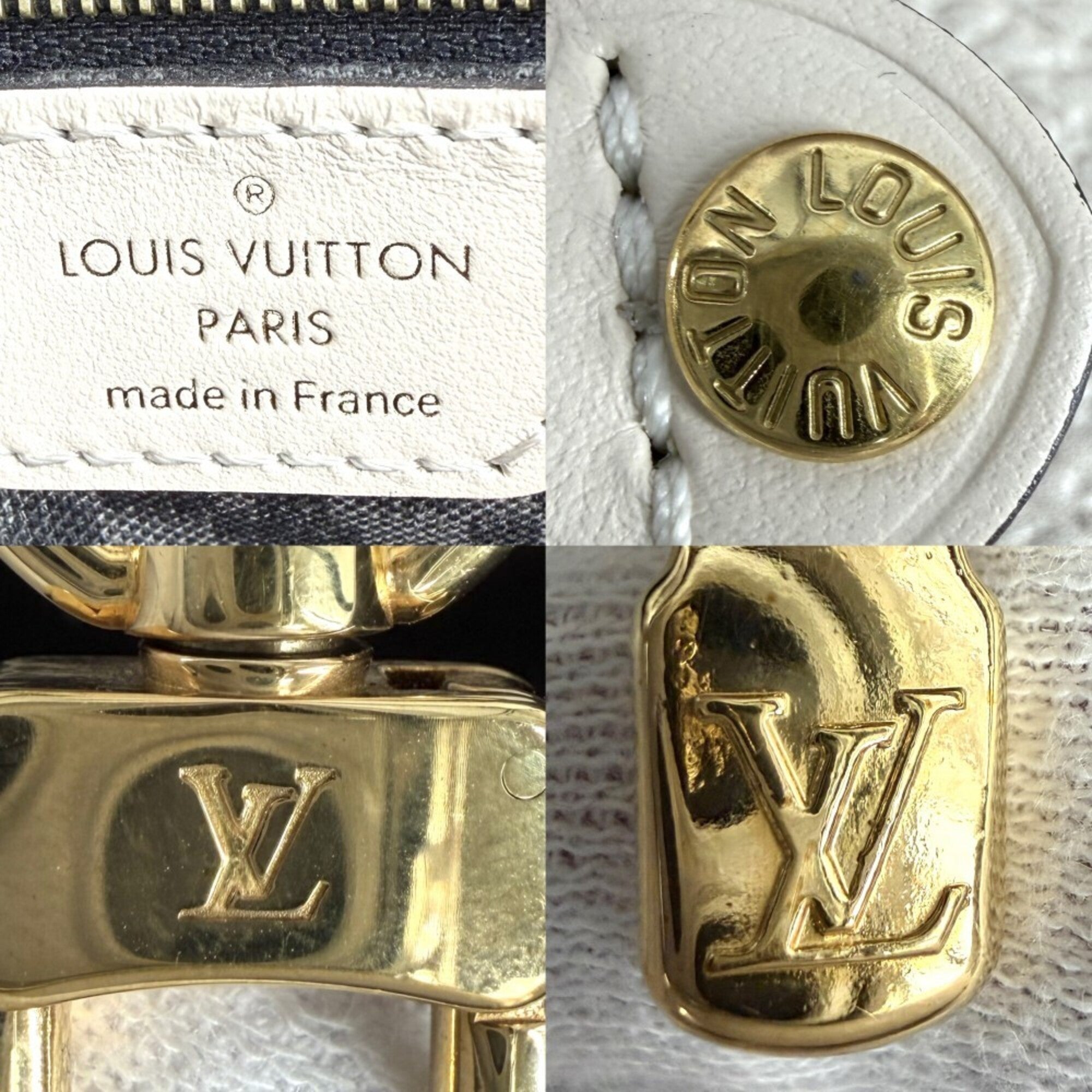 Louis Vuitton Black Monogram Handbag Tote Bag (Pre-Owned)