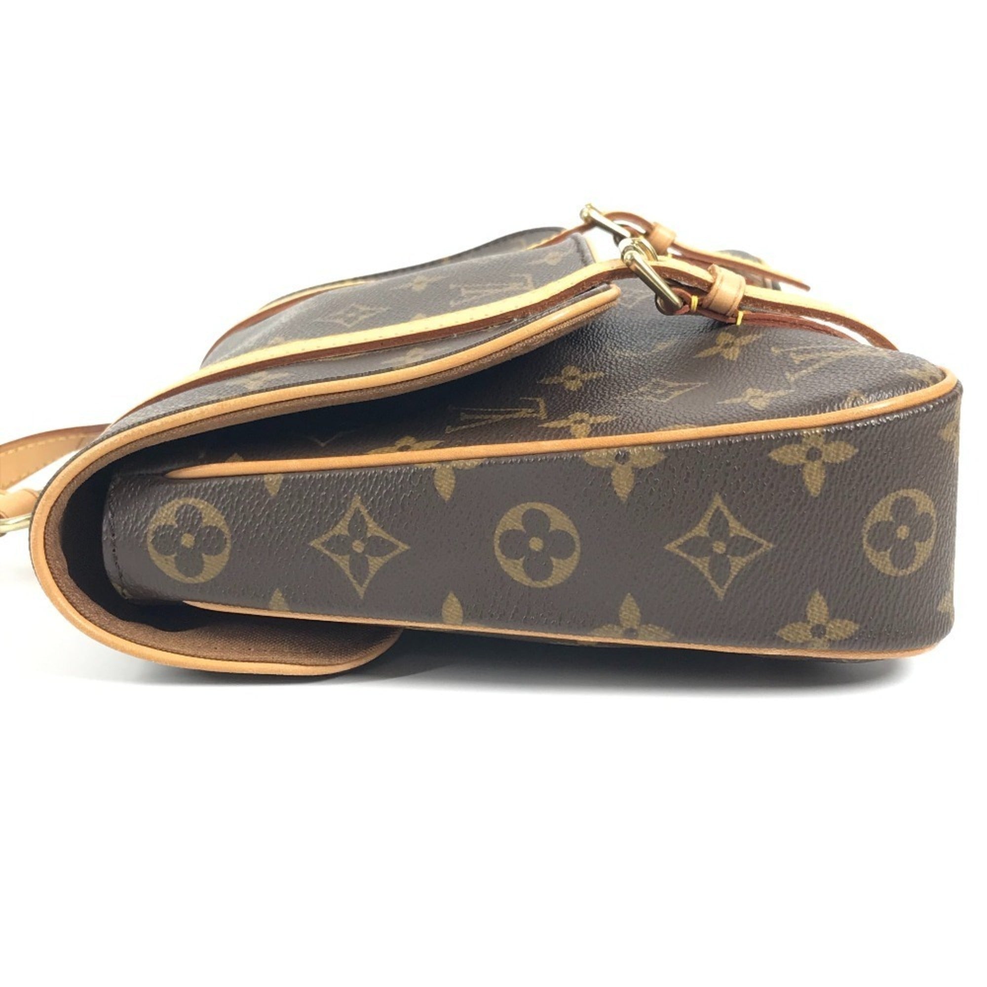 Louis Vuitton Brown Monogram Canvas Handbag (Pre-Owned)