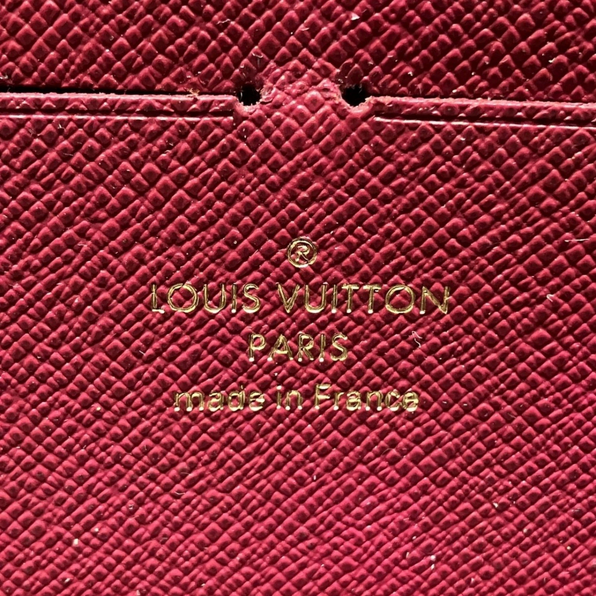Louis Vuitton Monogram Fuchsia Monogram Long Wallet (Bi-Fold) (Pre-Owned)