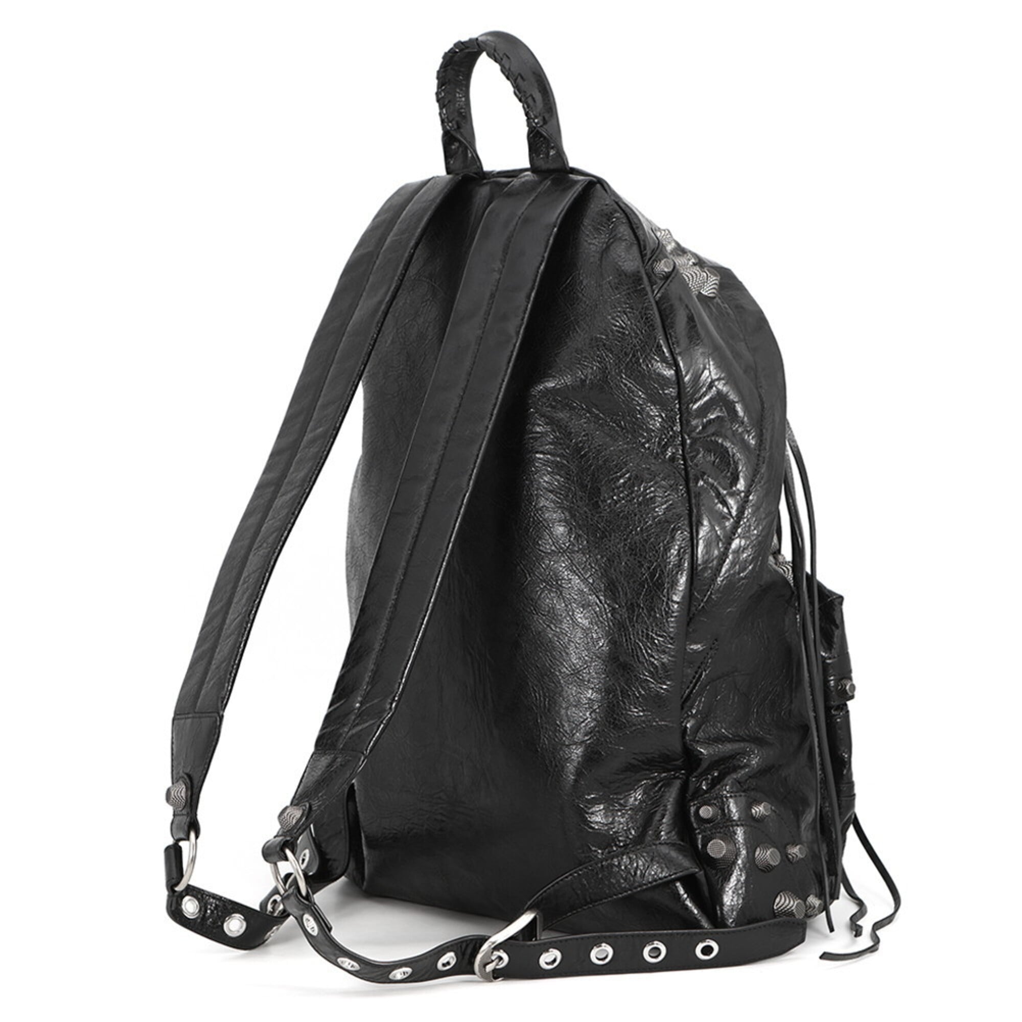 Balenciaga Black Leather Backpack (Pre-Owned)