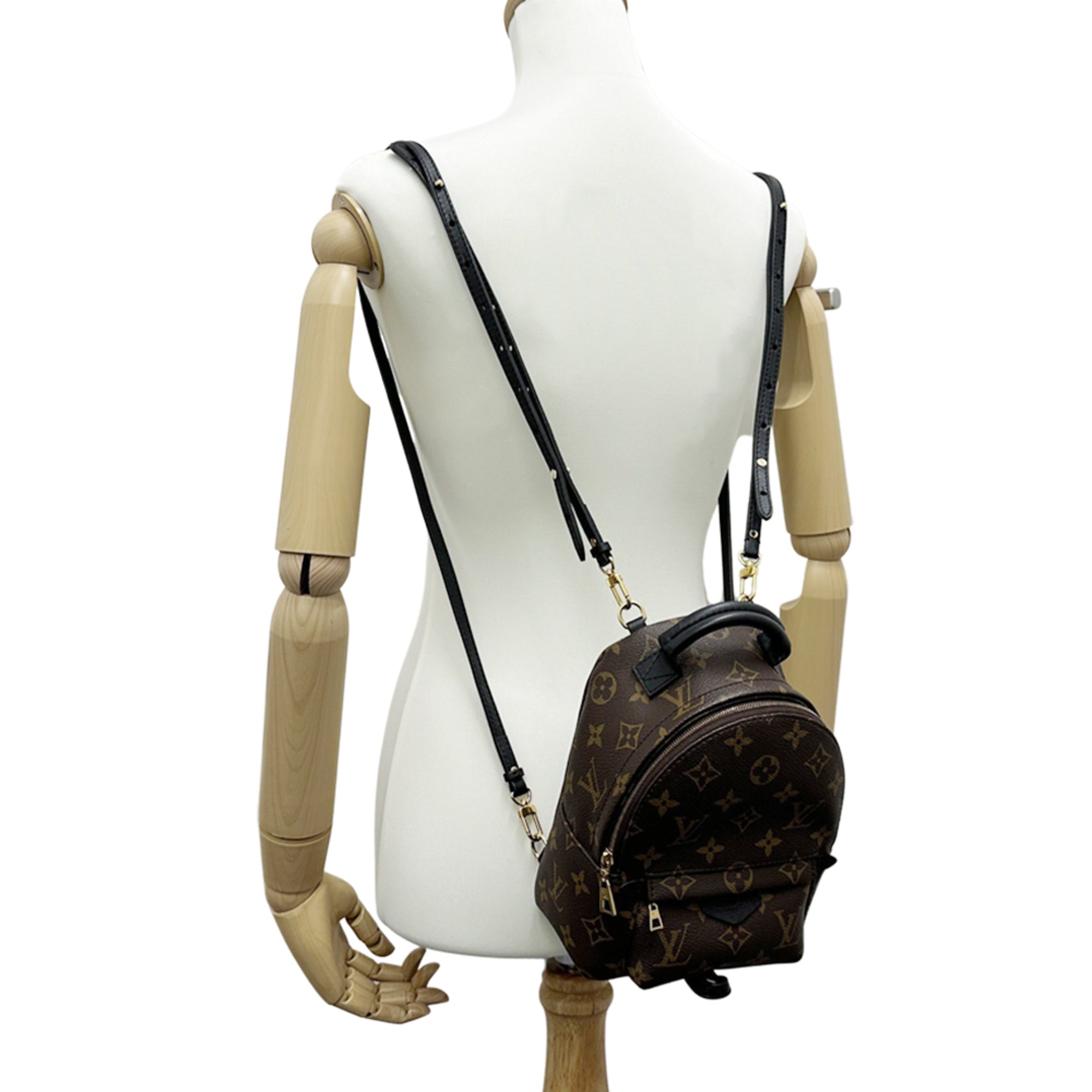 Louis Vuitton Monogram Black Brown Monogram Backpack (Pre-Owned)