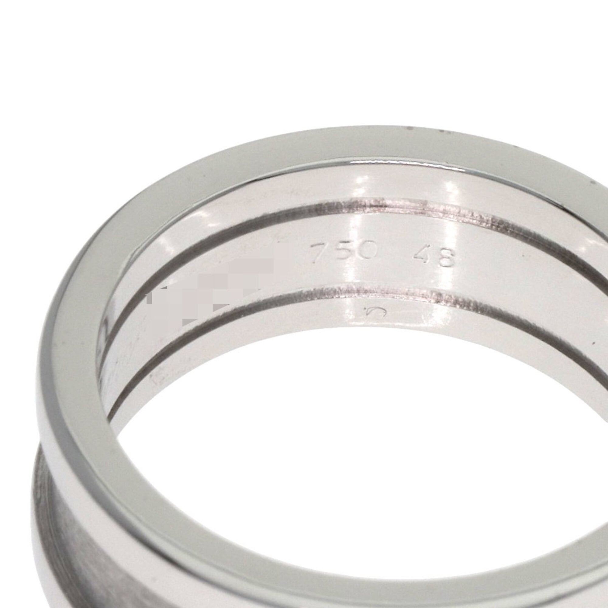 Cartier C2 White Gold (18K) Band Ring (Pre-Owned)