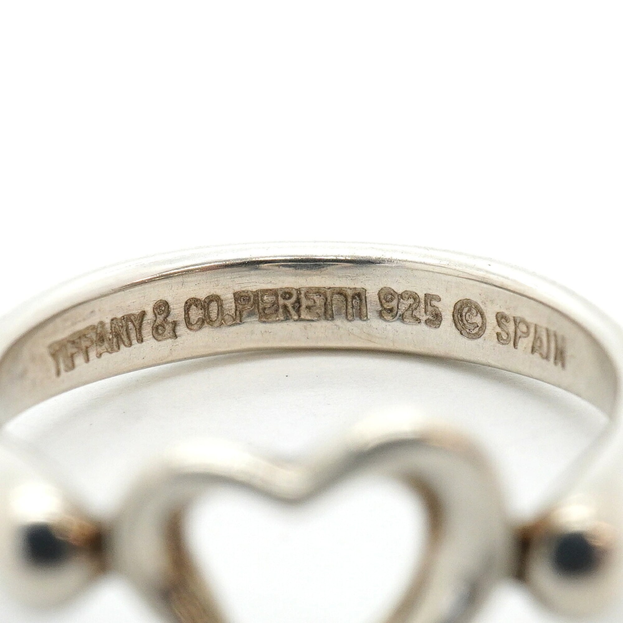 Tiffany Silver 925 Band Ring (Pre-Owned)