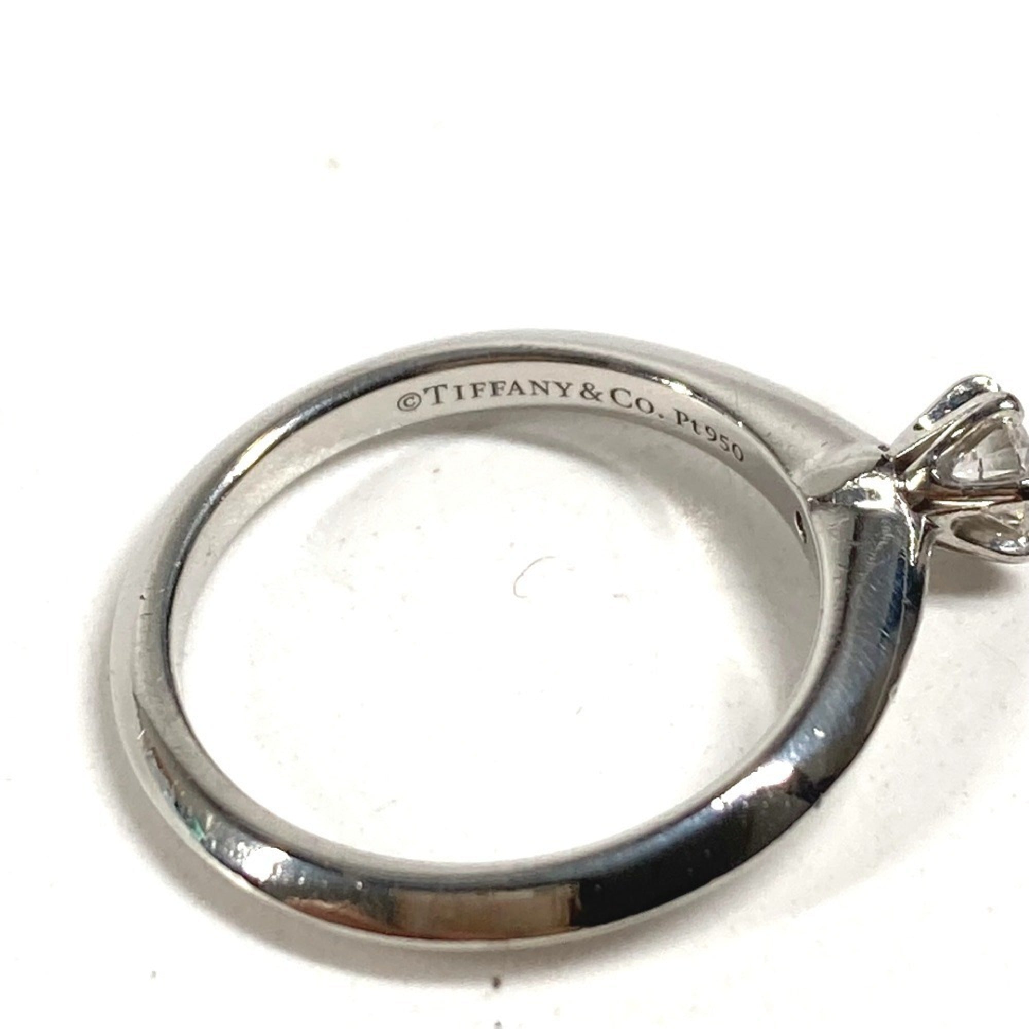 Tiffany Platinum 950 Band Ring (Pre-Owned)