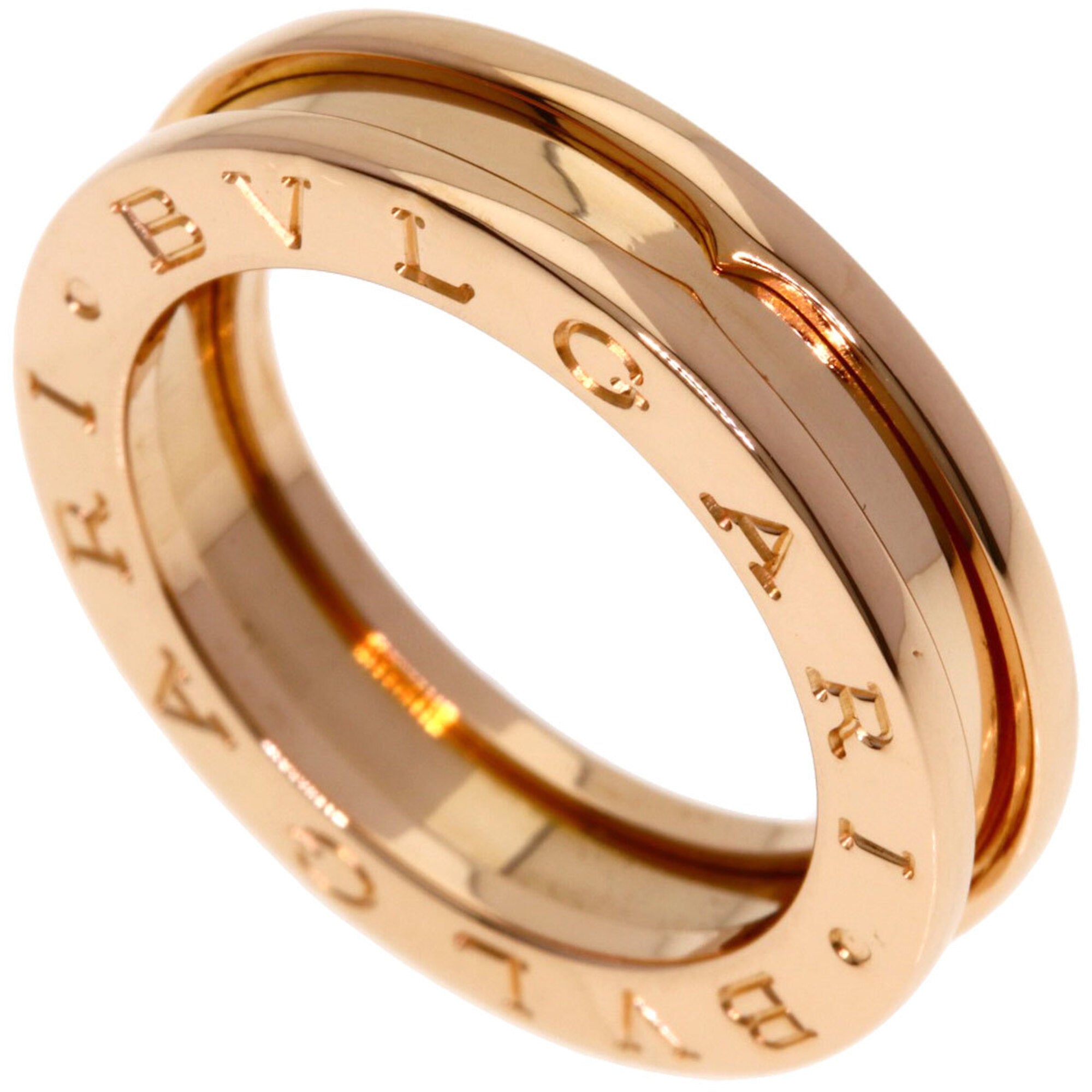 Bvlgari B.Zero1 Pink Gold (18K) Band Ring (Pre-Owned)
