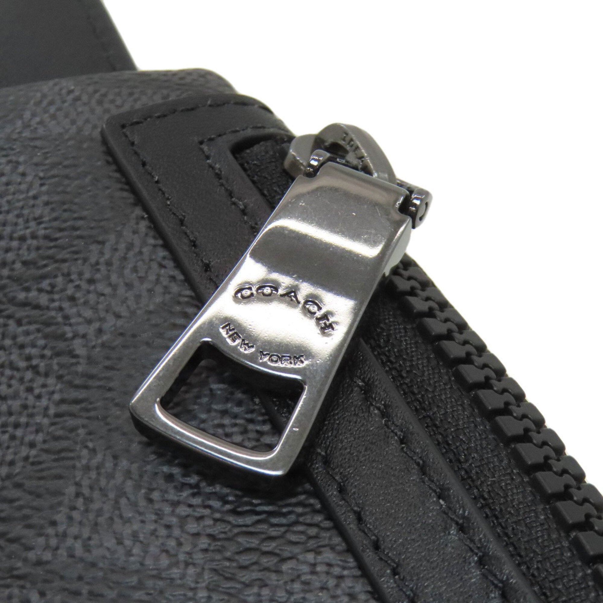 Coach Black Pvc Sling Bag (Pre-Owned)