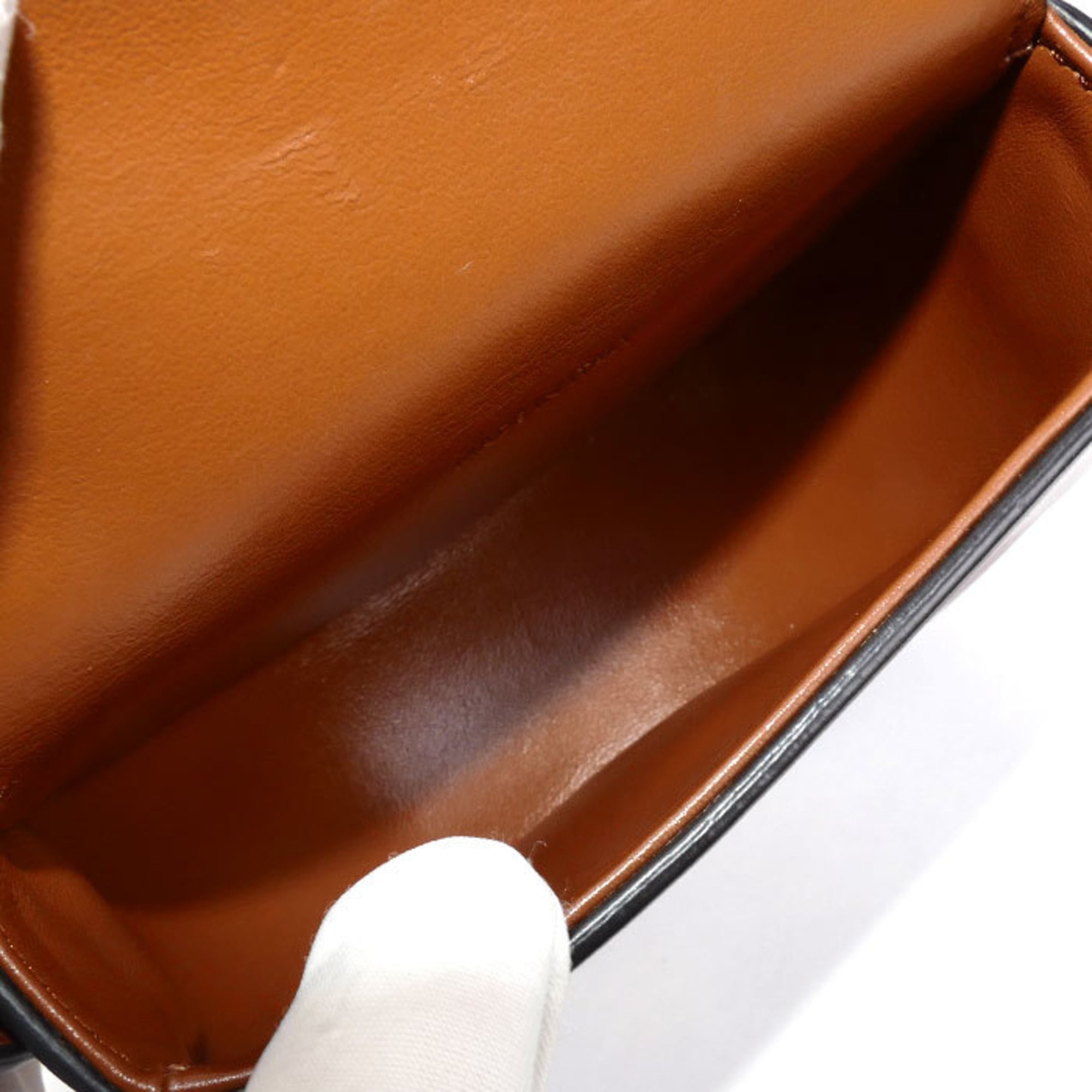 Celine Brown Leather Shoulder Bag (Pre-Owned)