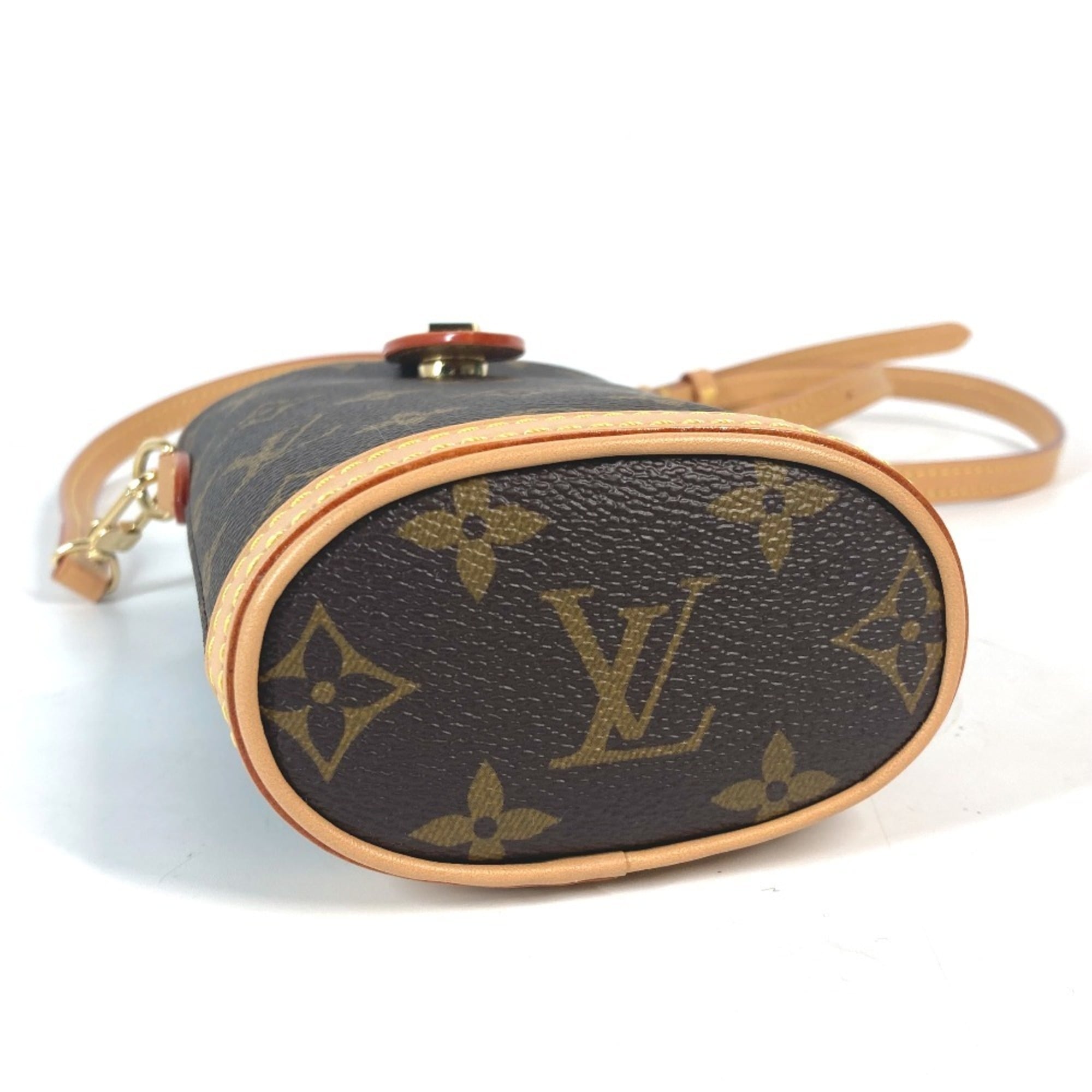 Louis Vuitton Brown Monogram Pochette Shoulder Bag (Pre-Owned)