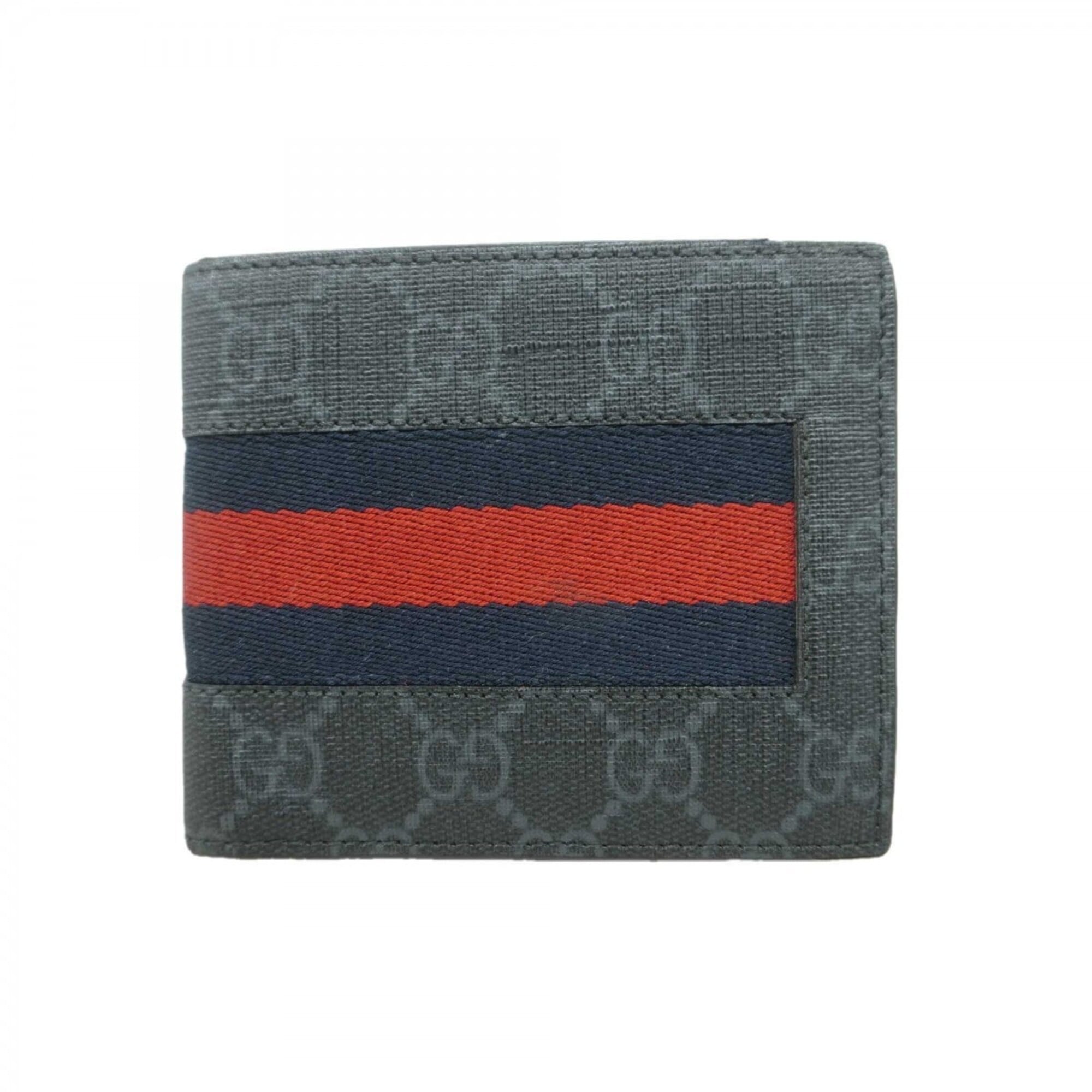 Gucci Black Pvc Wallet (Bi-Fold) (Pre-Owned)