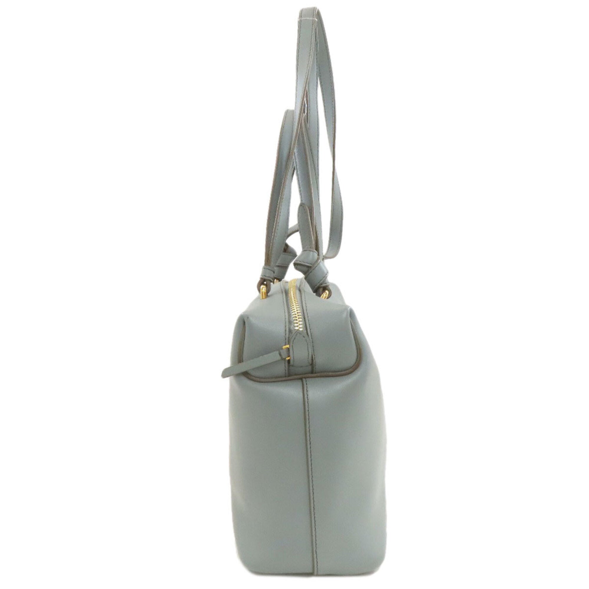 Celine Gray Leather Handbag (Pre-Owned)