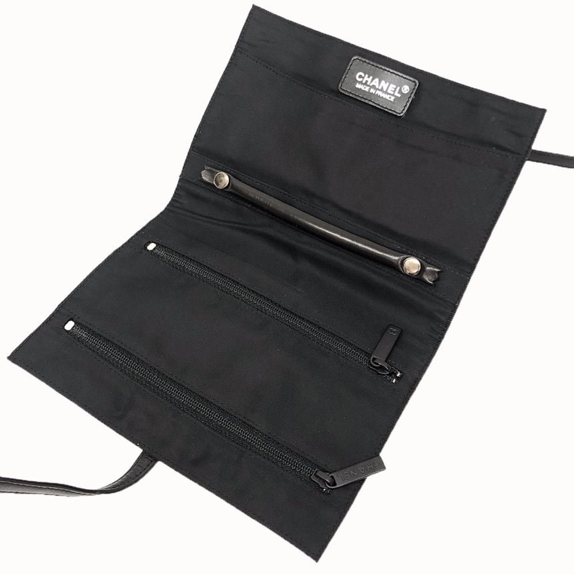 Chanel Black New Travel Line Pouch (Pre-Owned)