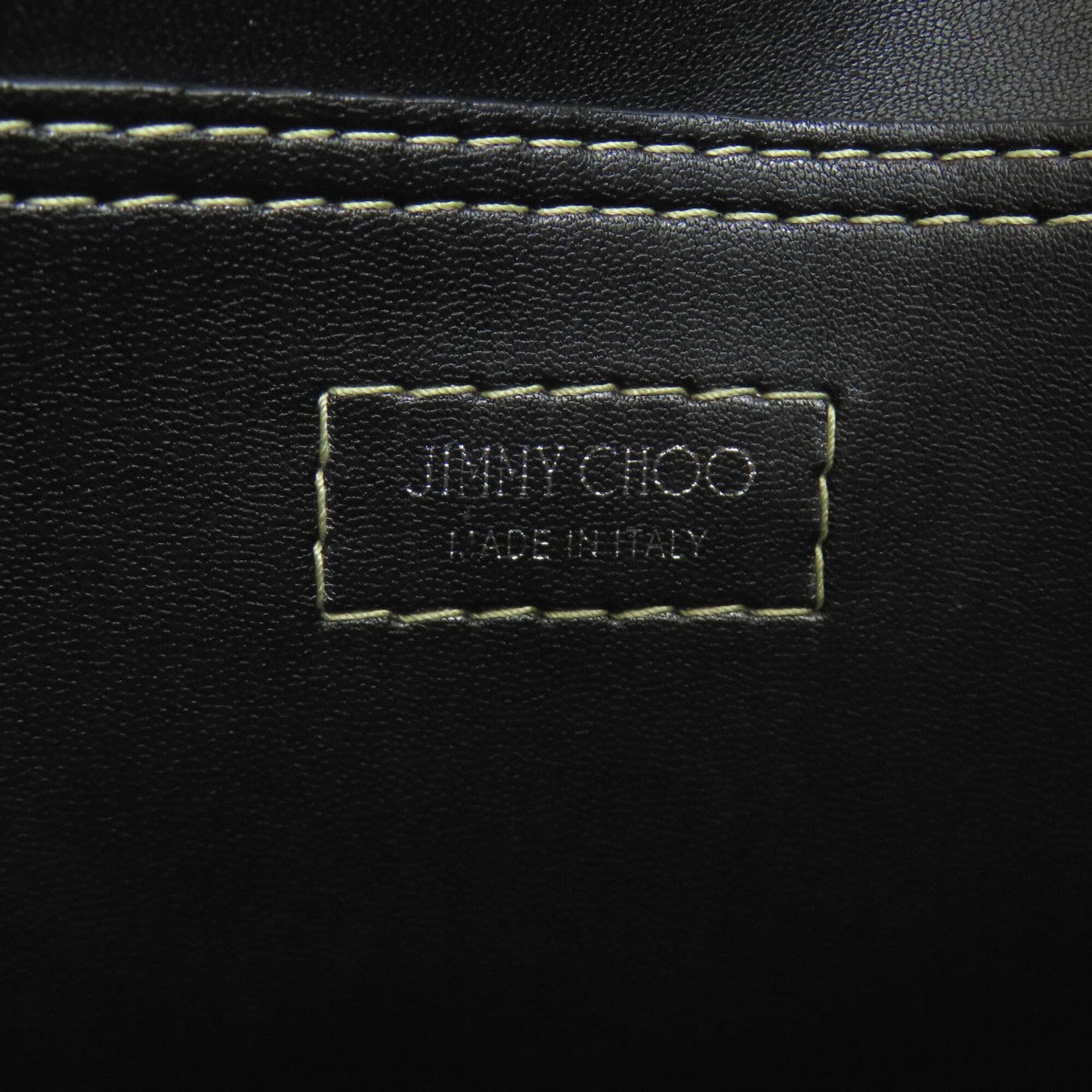Jimmy Choo Blue Navy Denim Tote Bag (Pre-Owned)