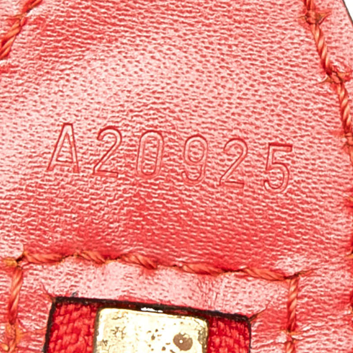Louis Vuitton Epi Castilian Red Leather Tote Bag (Pre-Owned)