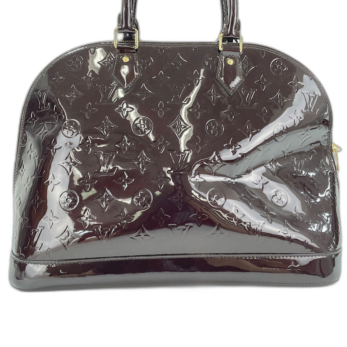 Louis Vuitton Purple Handbag (Pre-Owned)