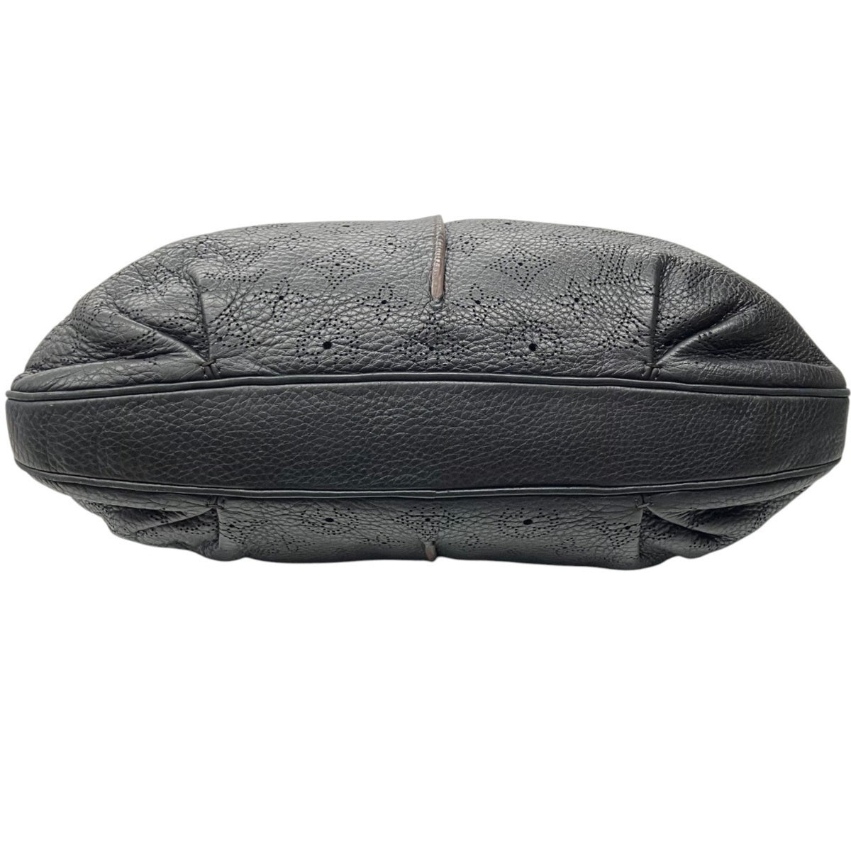 Louis Vuitton Mahina Black Leather Shoulder Bag (Pre-Owned)
