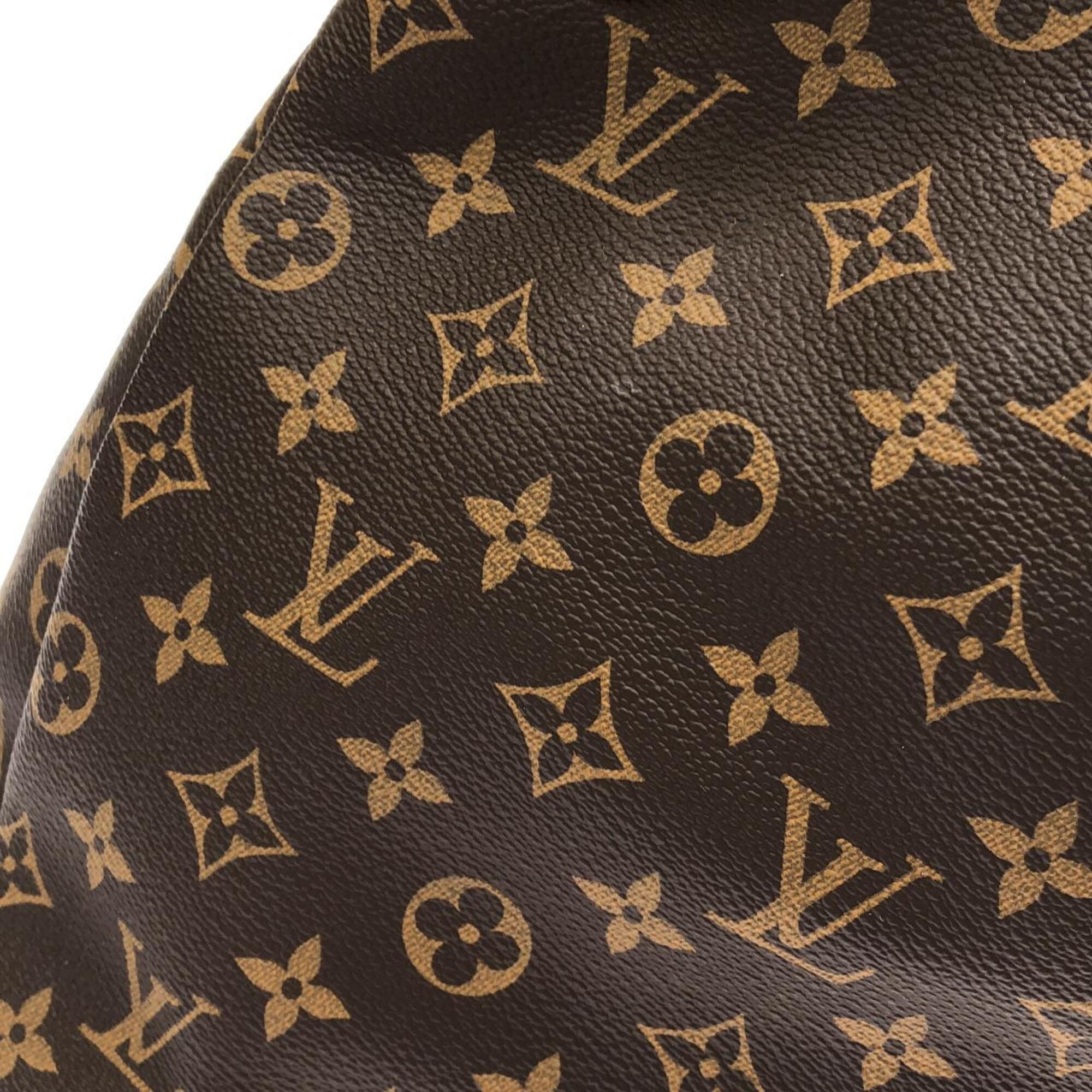 Louis Vuitton Brown Coated Canvas Shoulder Bag (Pre-Owned)