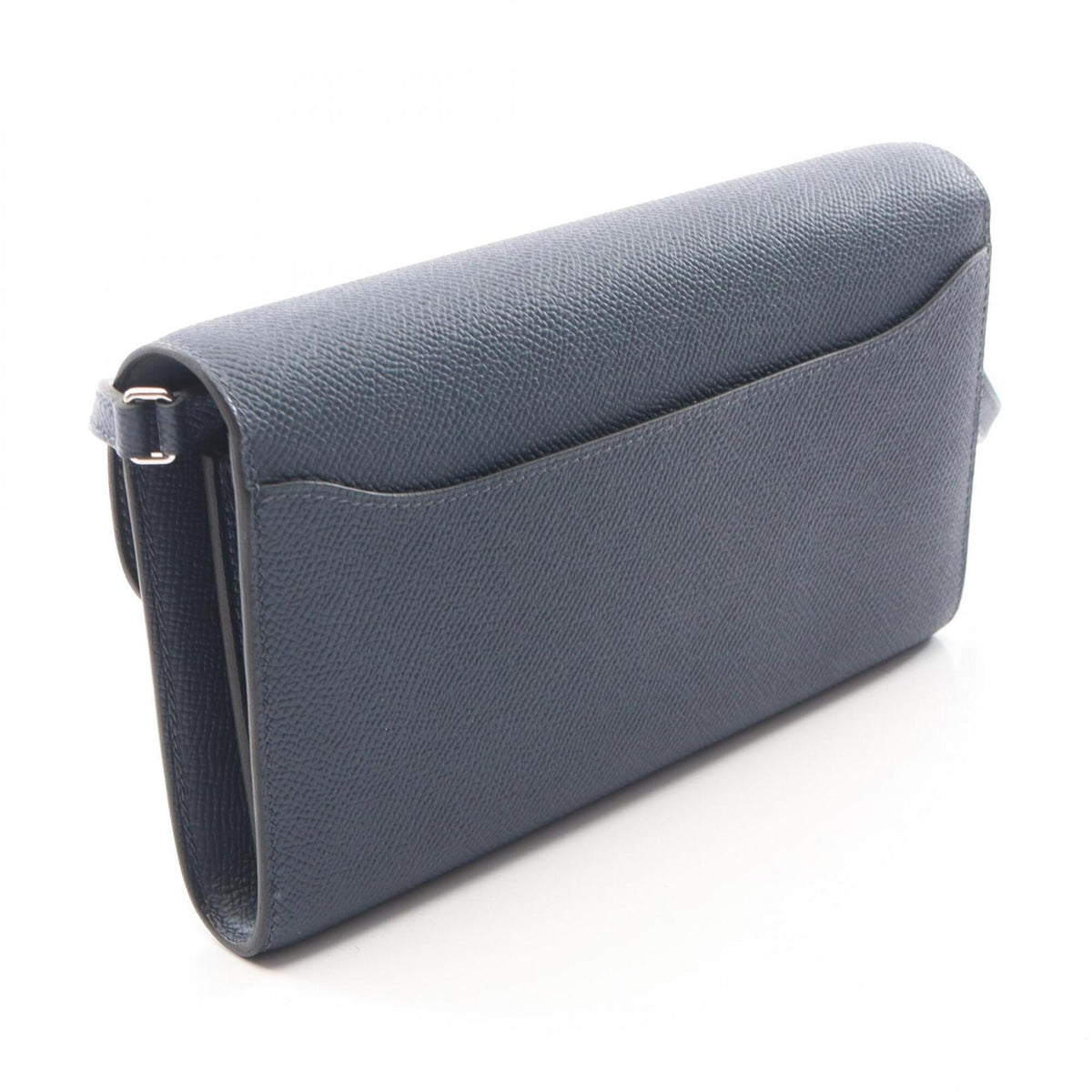 Hermes Navy Epsom Leather Leather Handbag Shoulder Bag (Pre-Owned)