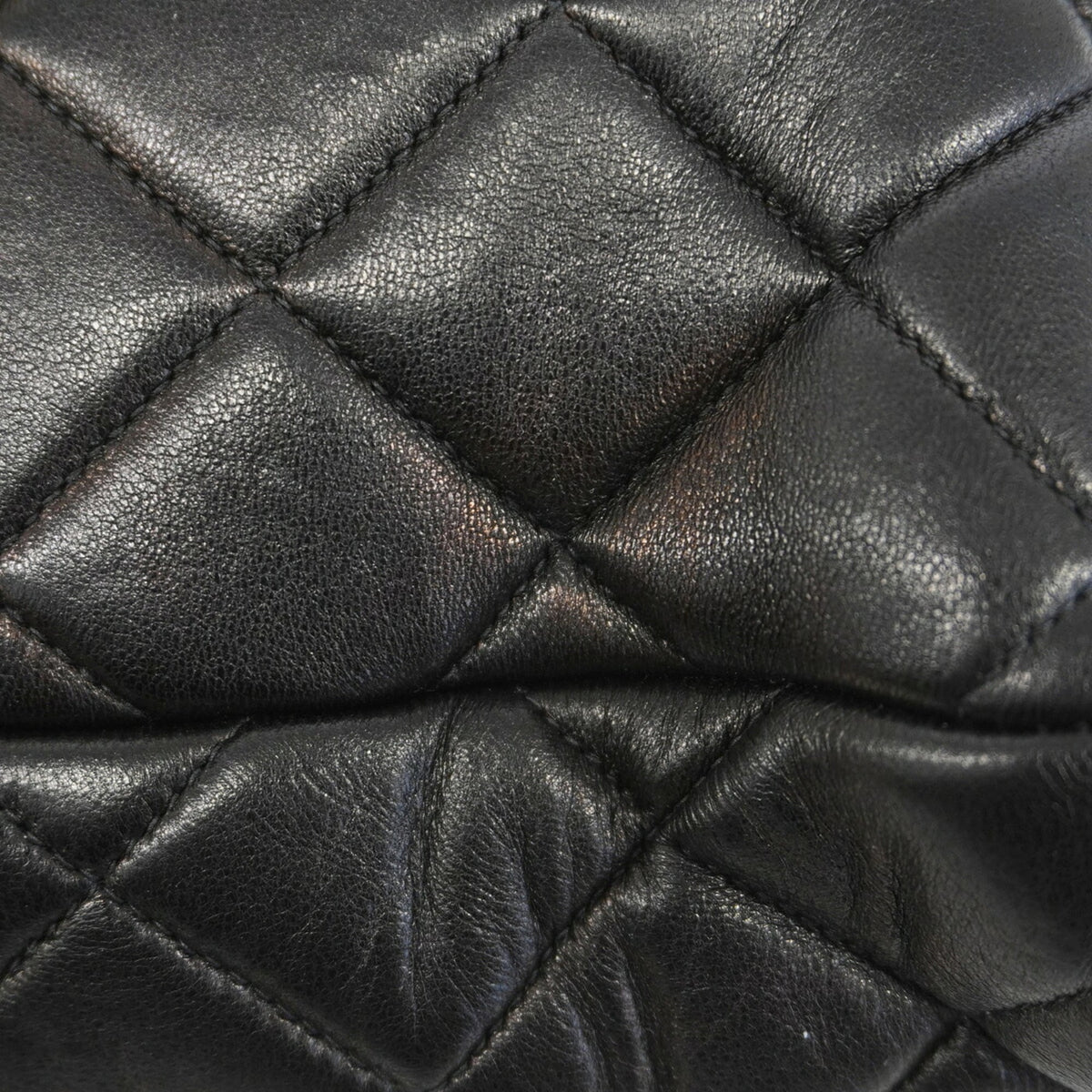 Chanel Black Leather Backpack (Pre-Owned)