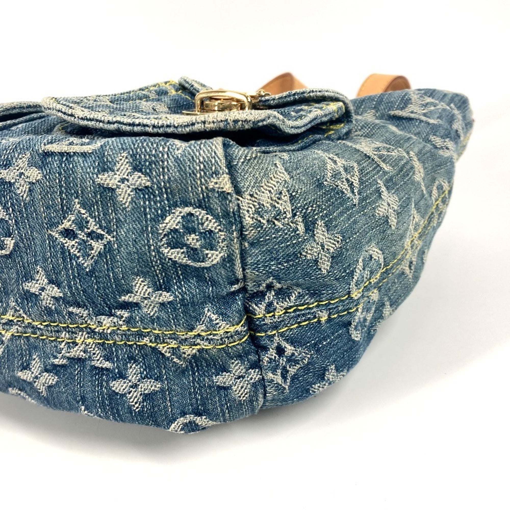 Louis Vuitton Blue Monogram Monogram Denim Backpack (Pre-Owned)