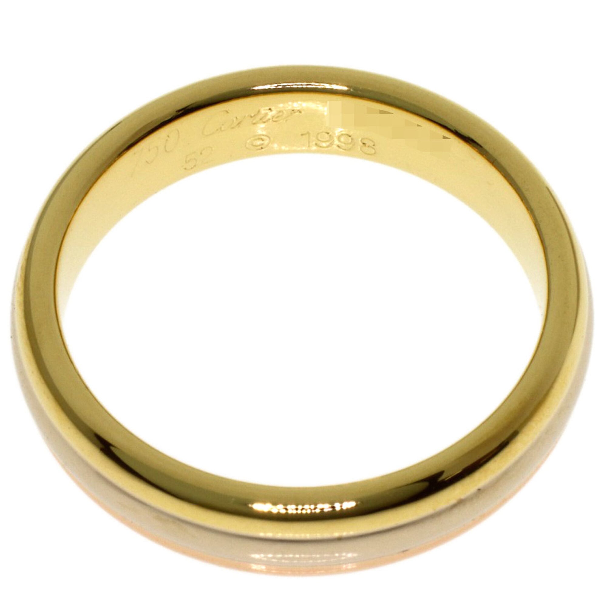 Cartier Yellow Gold (18K) Pink Gold (18K) White Gold (18K) Band Ring (Pre-Owned)