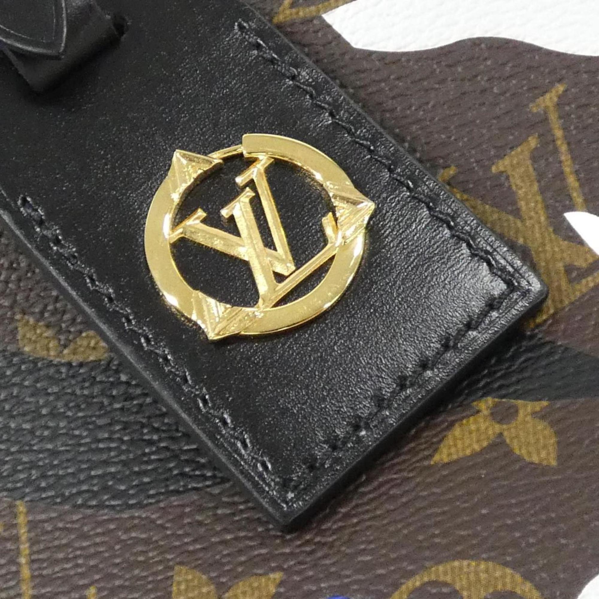 Louis Vuitton Brown Coated Canvas Shoulder Bag (Pre-Owned)