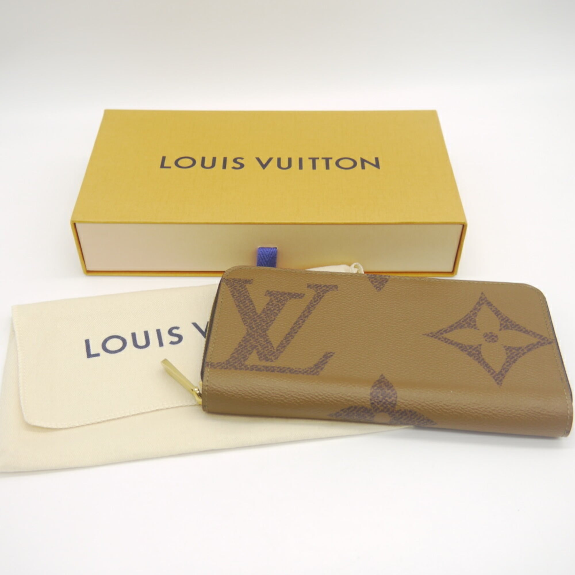 Louis Vuitton Monogram Monogram Reverse Monogram Reverse Long Wallet (Bi-Fold) (Pre-Owned)