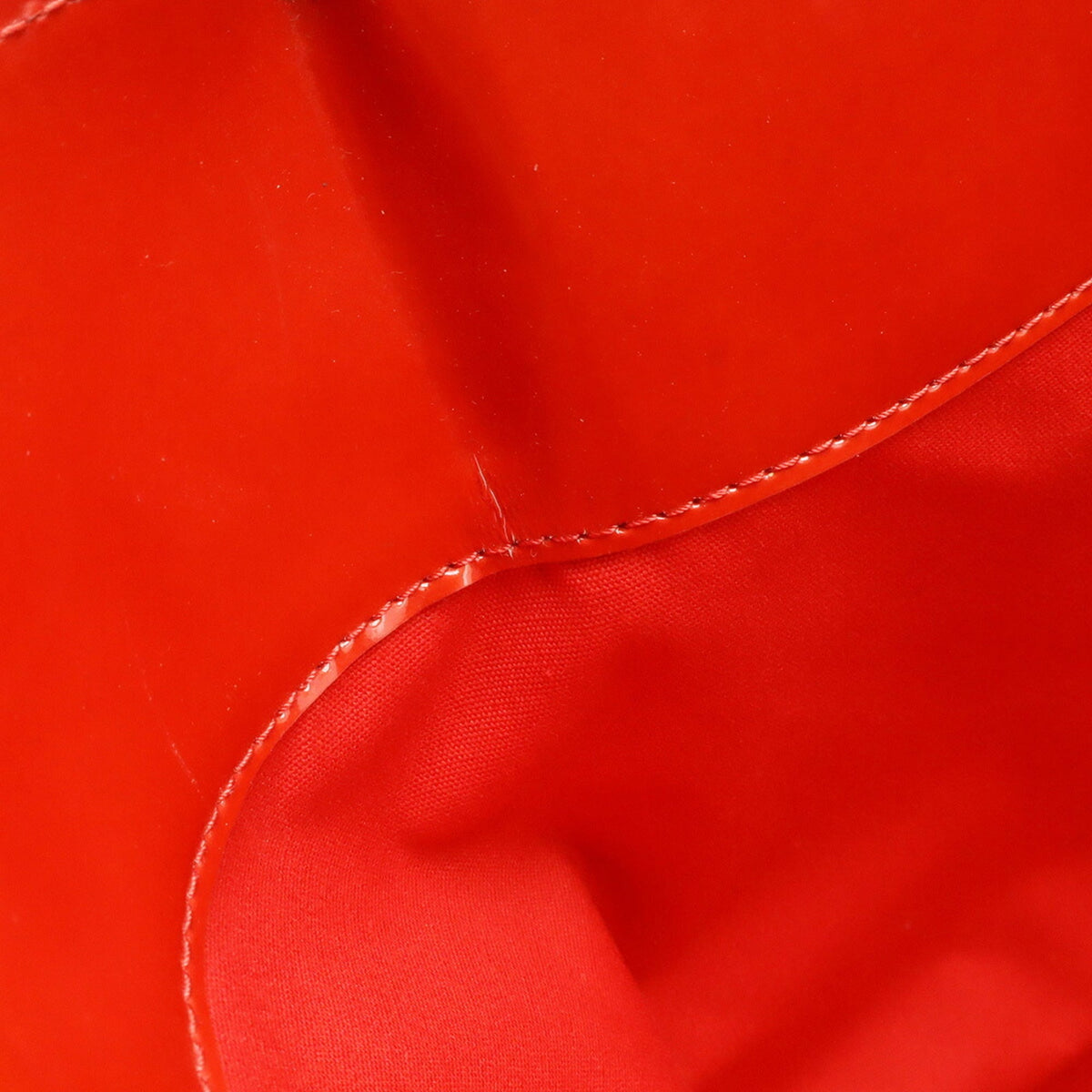 Louis Vuitton Galle Red Color Rouge Monogram Vernis Shoulder Bag Tote Bag (Pre-Owned)