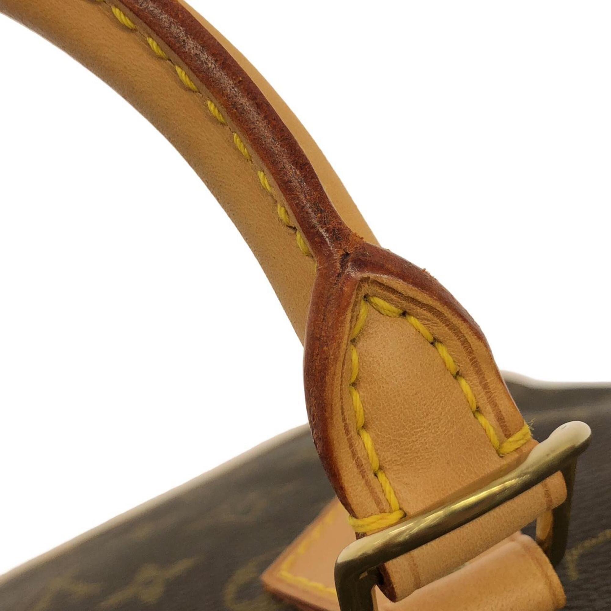 Louis Vuitton Marron Coated Canvas Handbag (Pre-Owned)