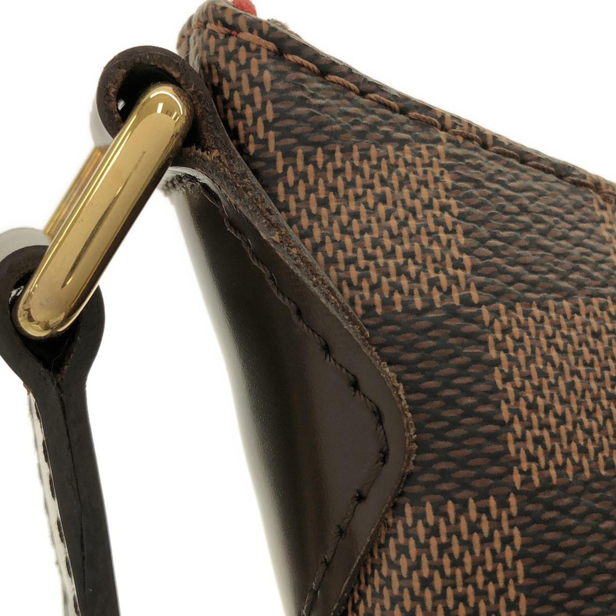 Louis Vuitton Brown Coated Canvas Shoulder Bag (Pre-Owned)