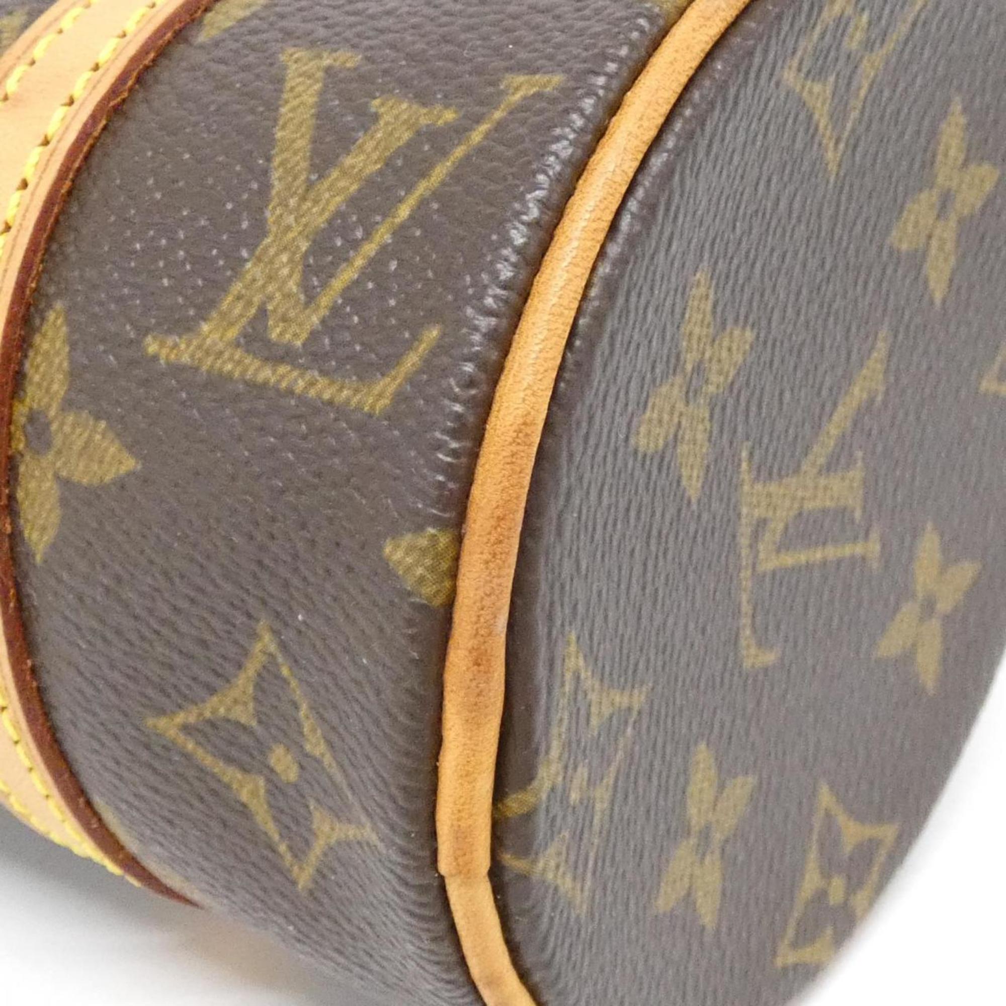 Louis Vuitton Marron Coated Canvas Handbag (Pre-Owned)