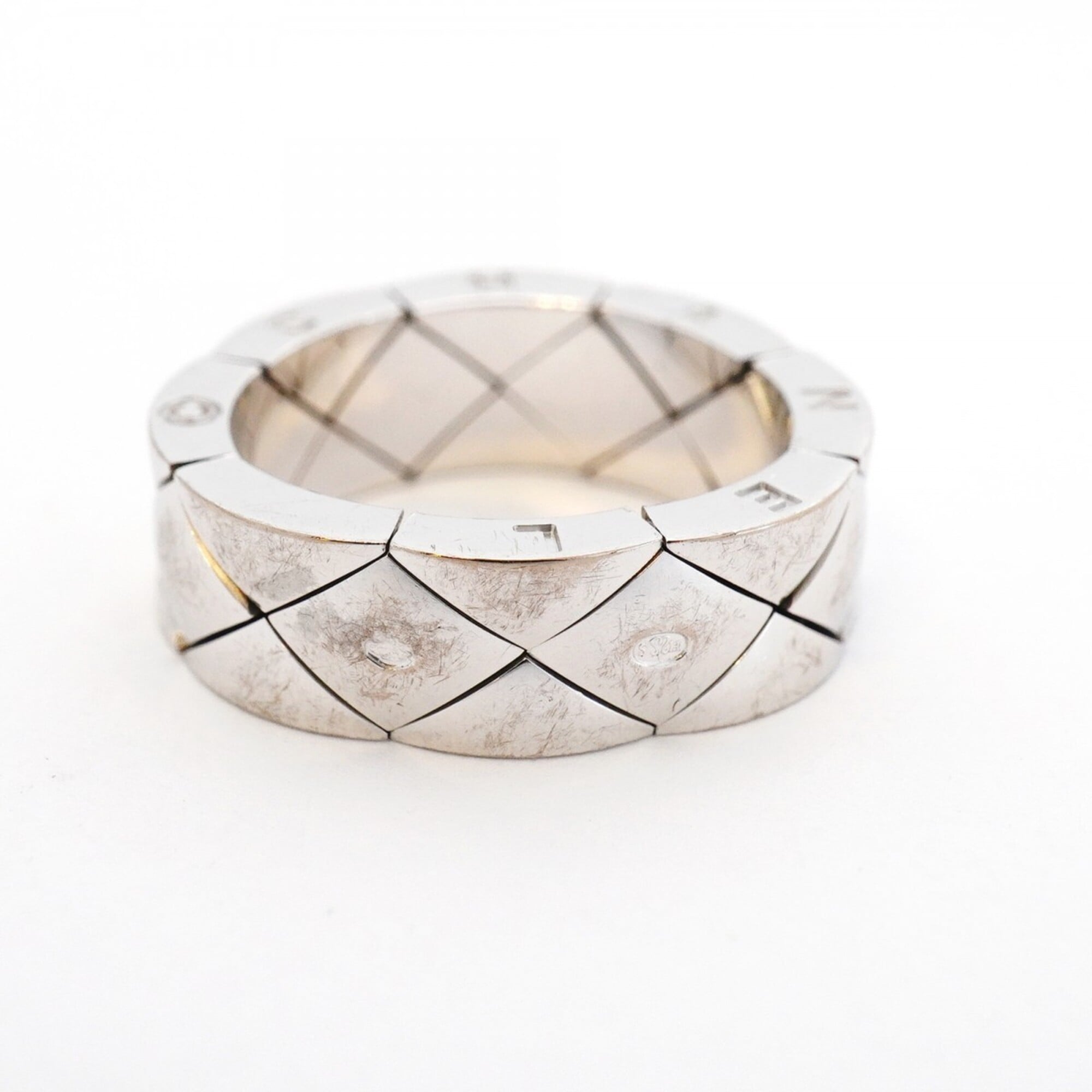 Chanel White Gold (18K) Band Ring (Pre-Owned)