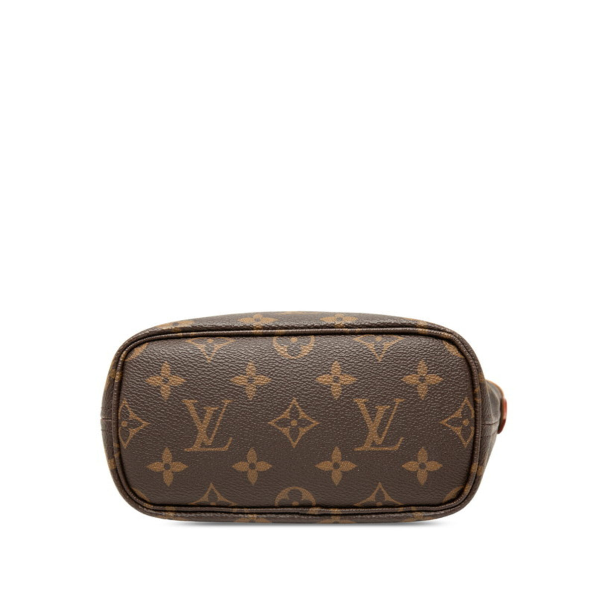 Louis Vuitton Brown Pink Pvc Leather Handbag Pouch Shoulder Bag (Pre-Owned)