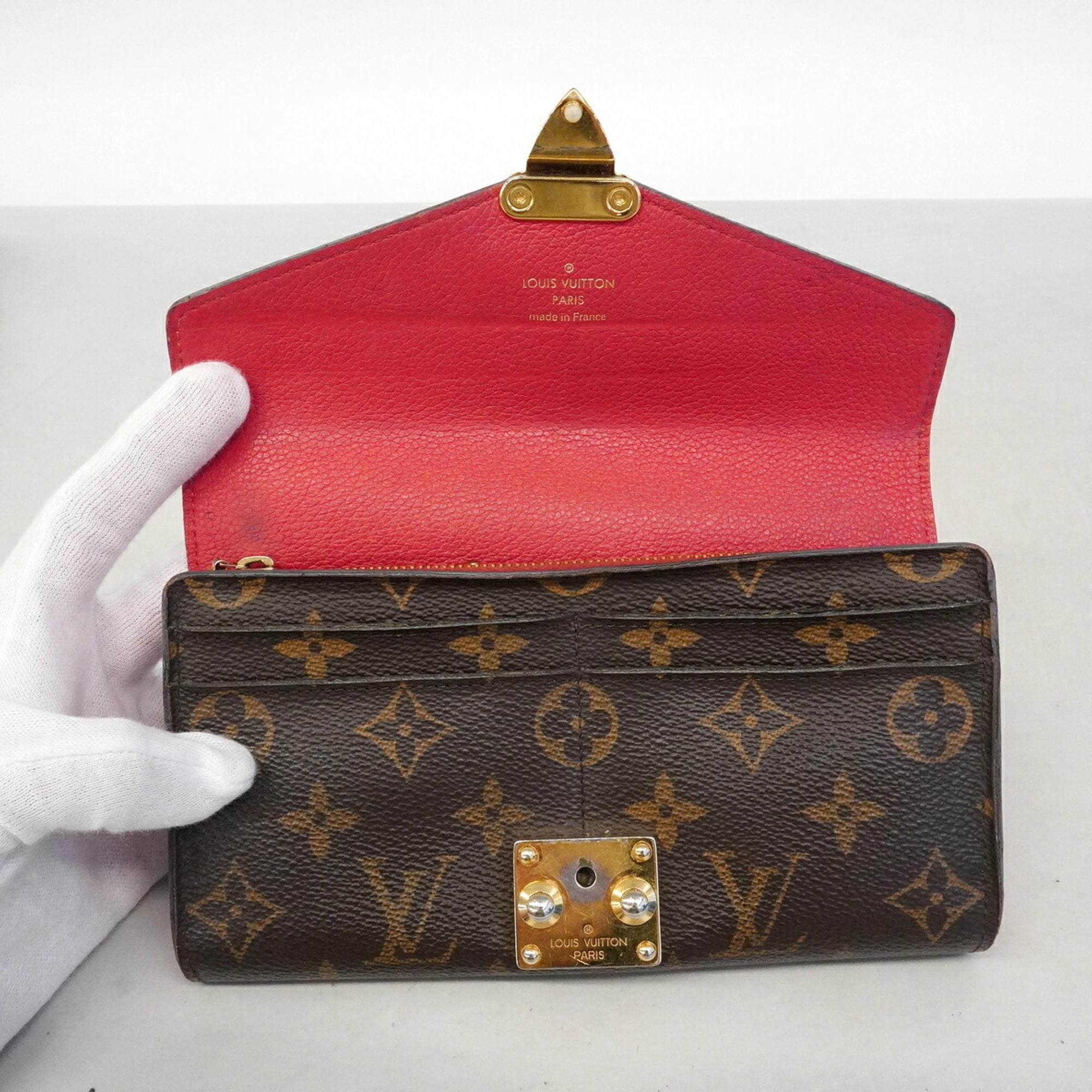 Louis Vuitton Freesia Long Wallet (Bi-Fold) (Pre-Owned)