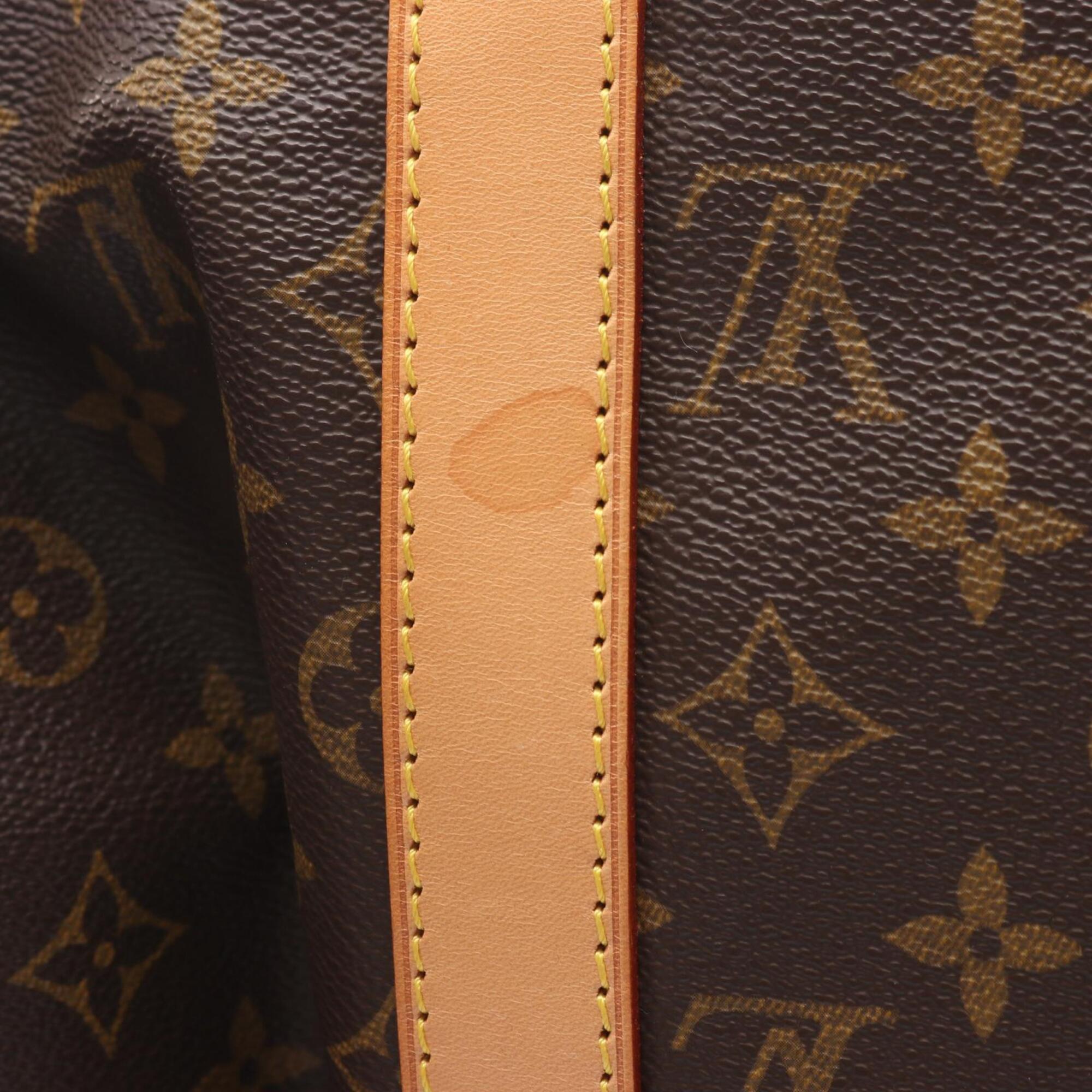Louis Vuitton Brown Monogram Coated Canvas Boston Bag Handbag (Pre-Owned)