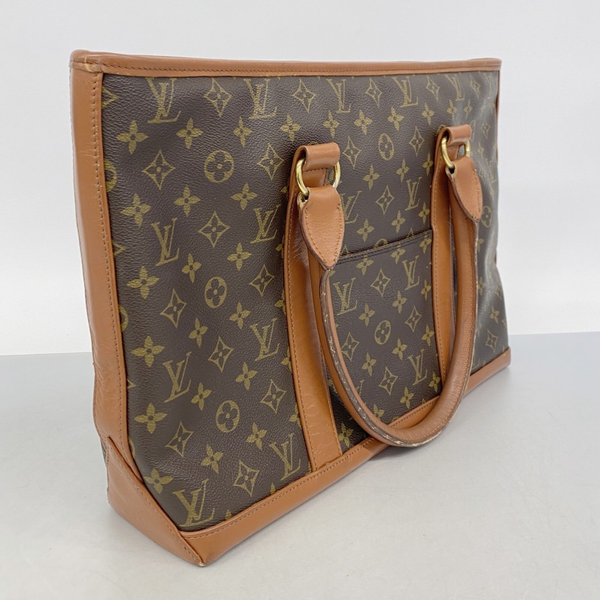 Louis Vuitton Brown Tote Bag (Pre-Owned)