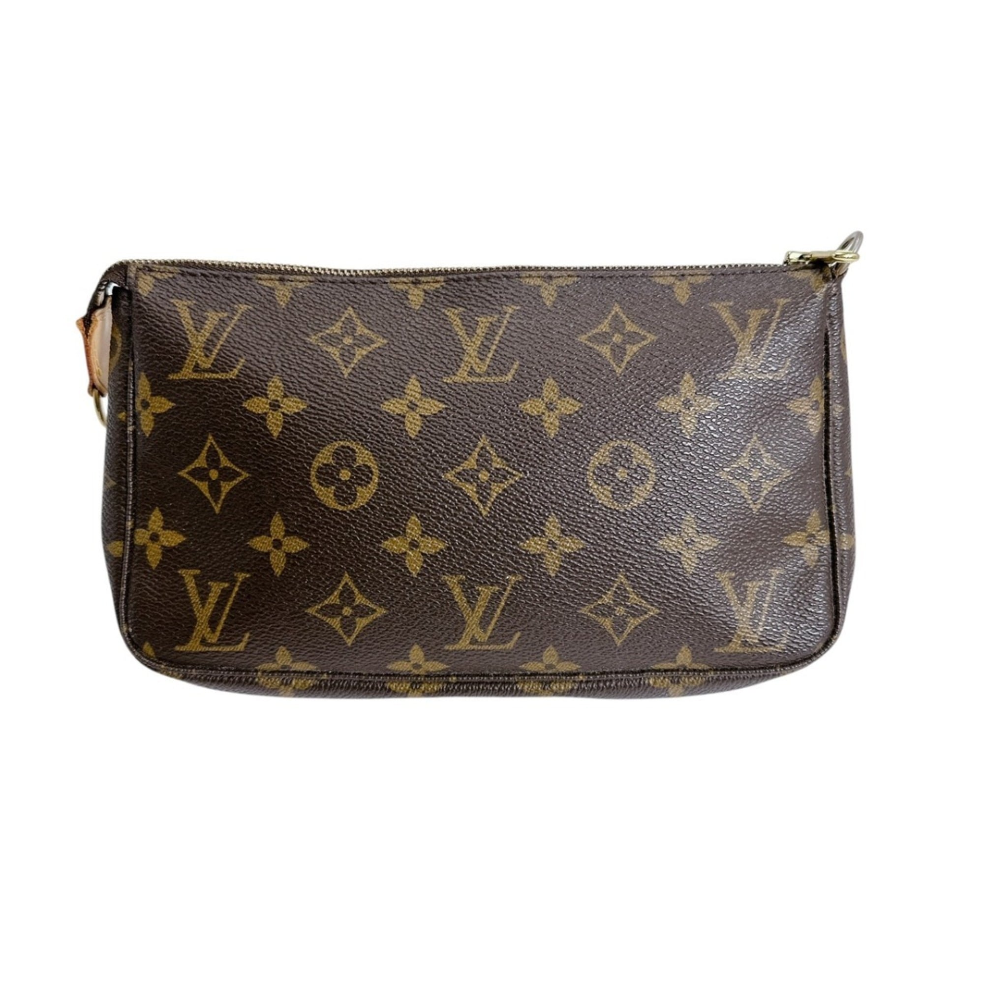Louis Vuitton Monogram Brown Monogram Pochette Pouch Shoulder Bag (Pre-Owned)