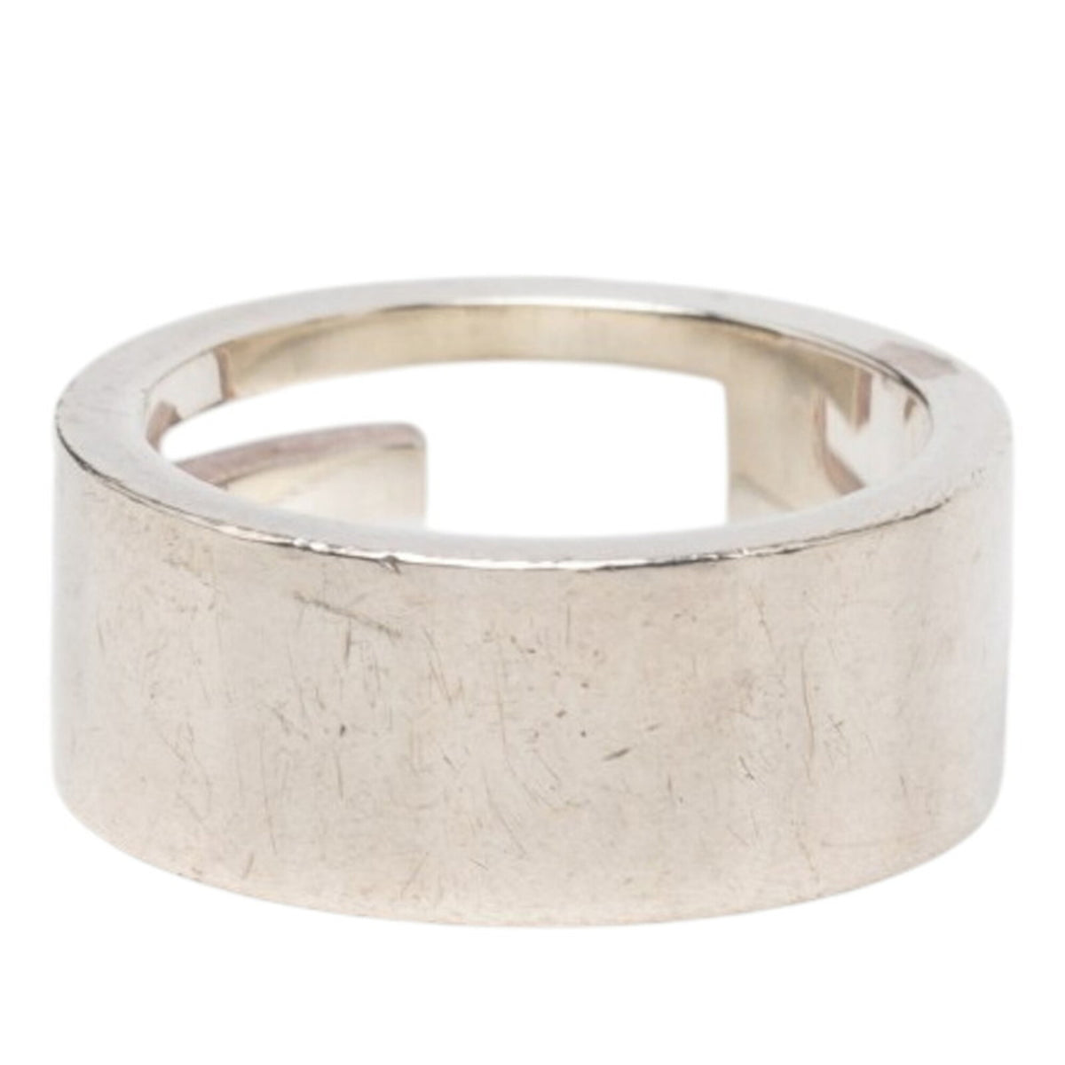 Gucci Silver Silver 925 Band Ring (Pre-Owned)