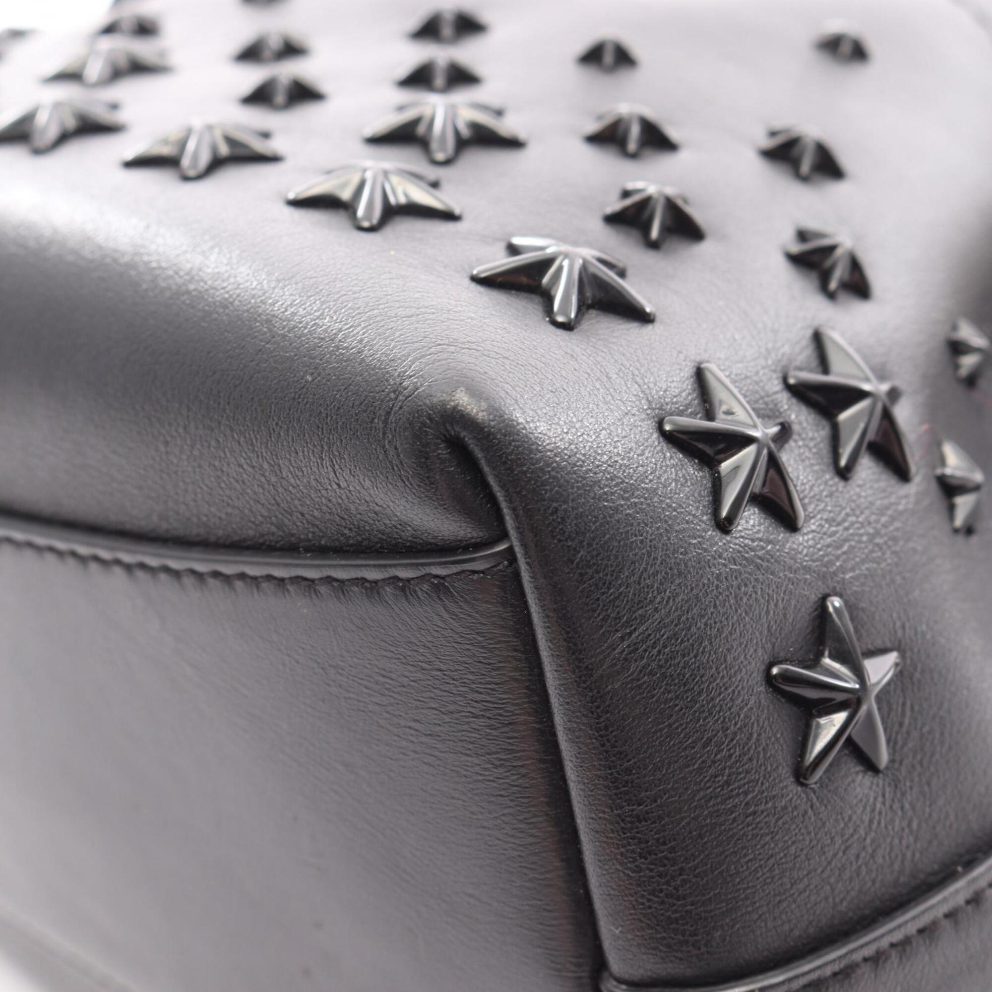 Jimmy Choo Black Leather Handbag (Pre-Owned)