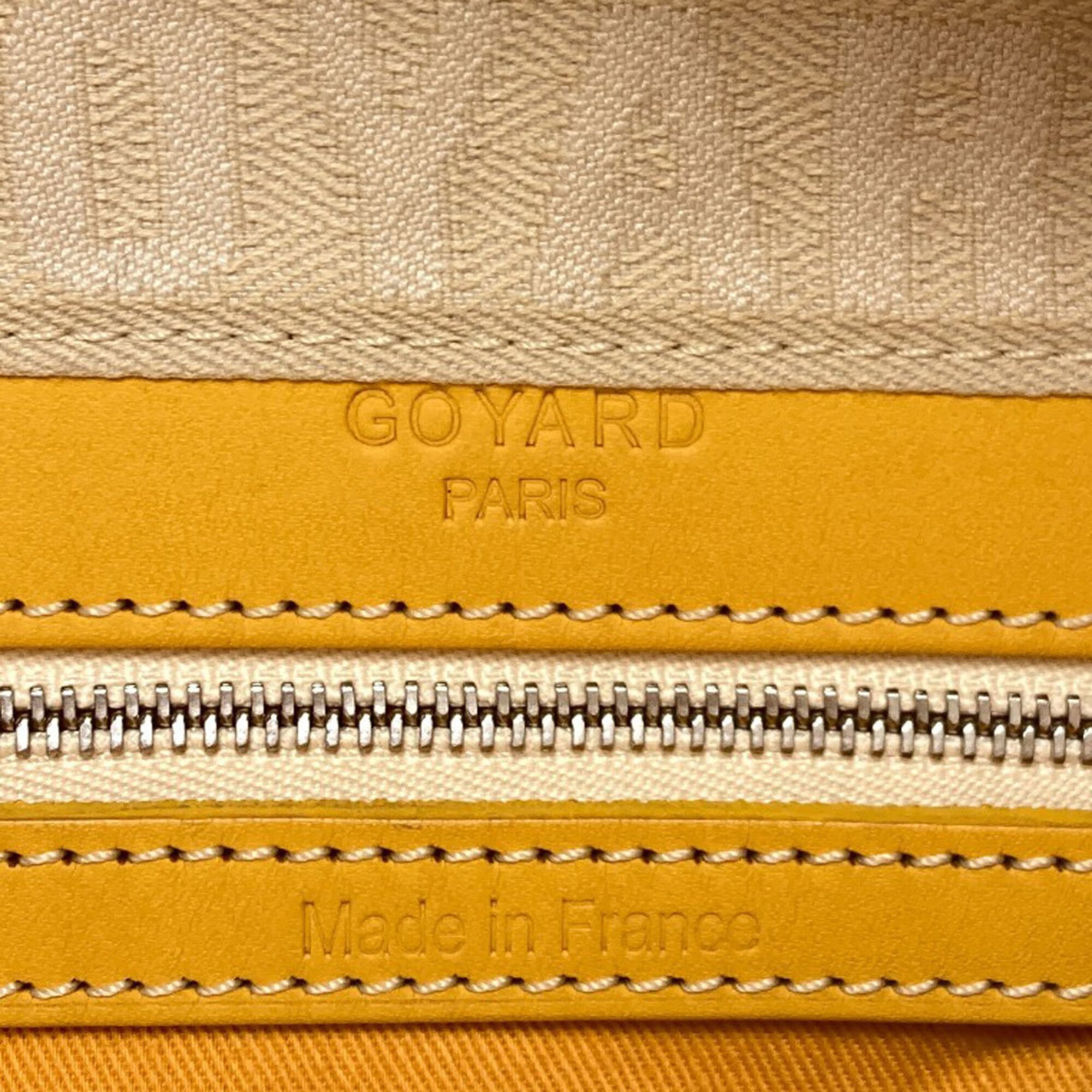 Goyard Yellow Pvc Boston Bag (Pre-Owned)