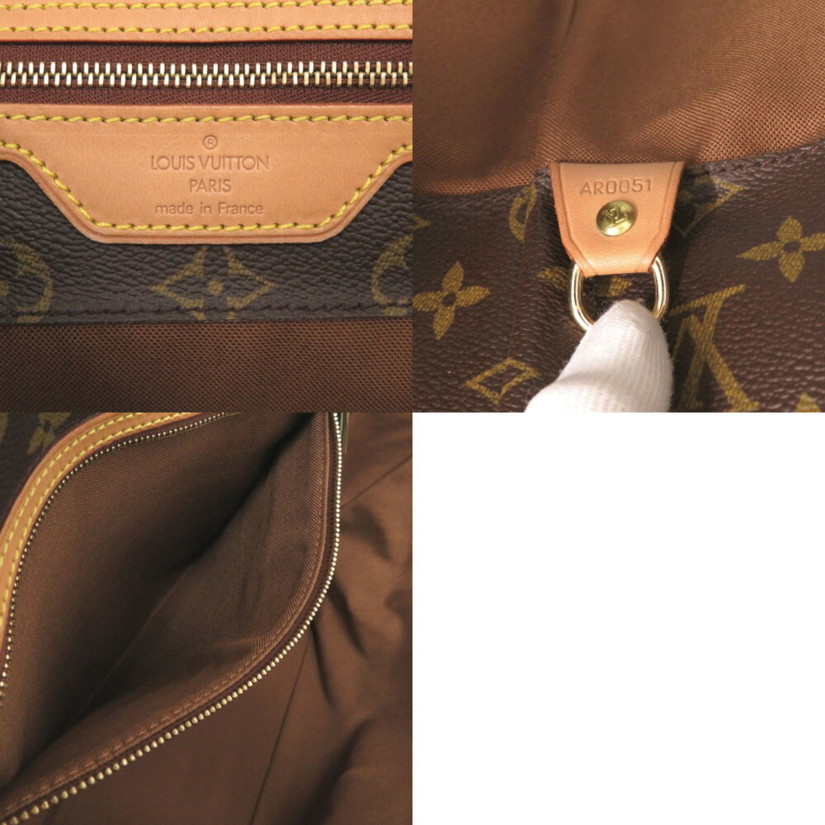 Louis Vuitton Brown Monogram Monogram Tote Bag (Pre-Owned)