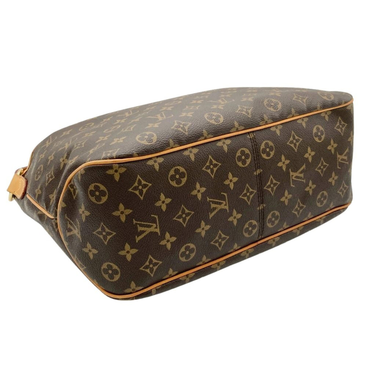 Louis Vuitton Brown Monogram Canvas Shoulder Bag (Pre-Owned)